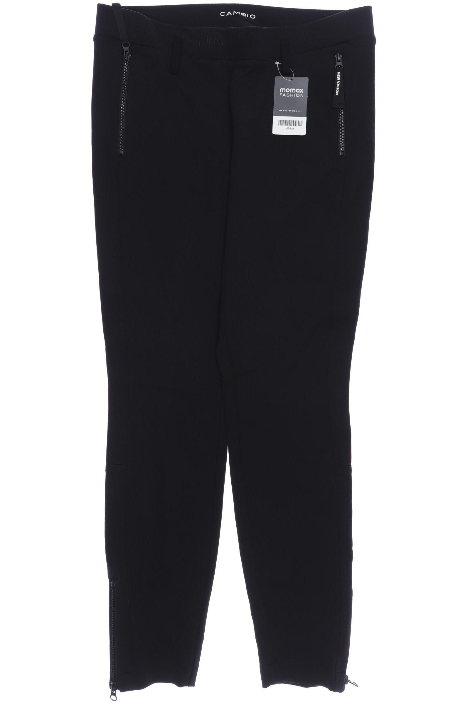 

Cambio Damen Stoffhose, schwarz, Gr. 42