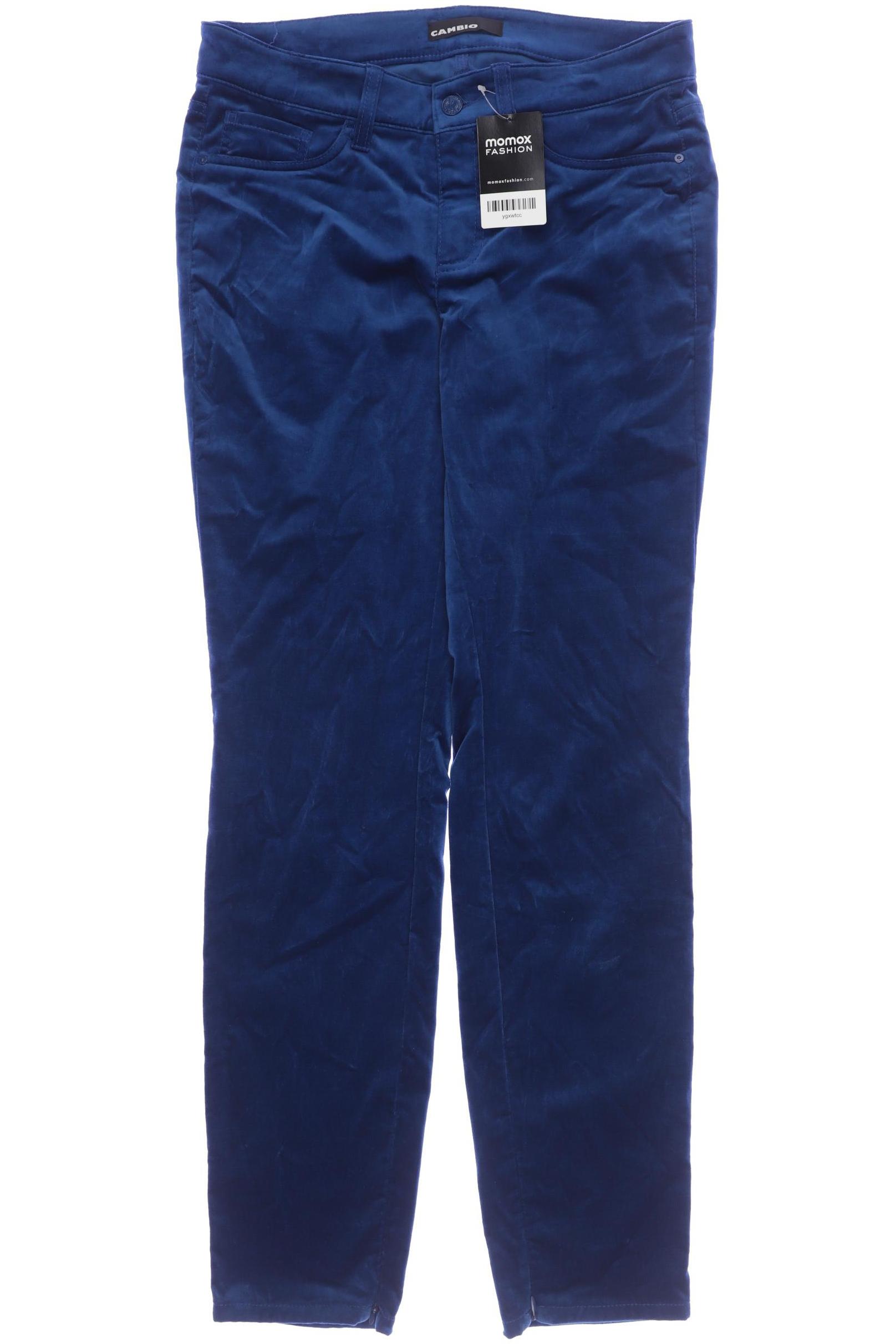 

Cambio Damen Stoffhose, blau, Gr. 38