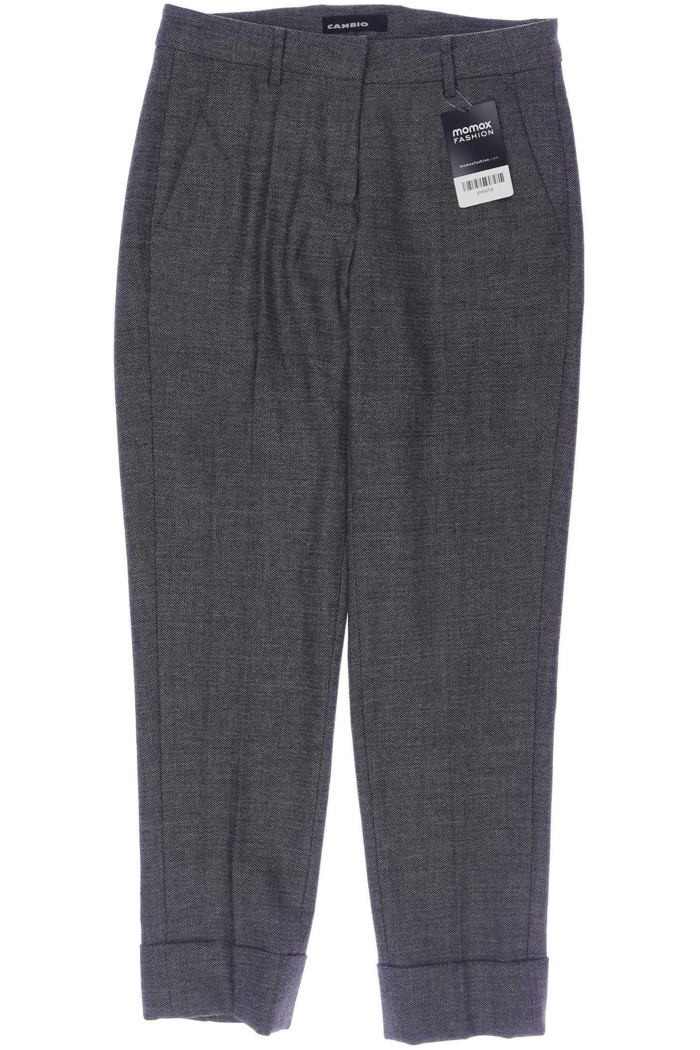 

Cambio Damen Stoffhose, grau, Gr. 28