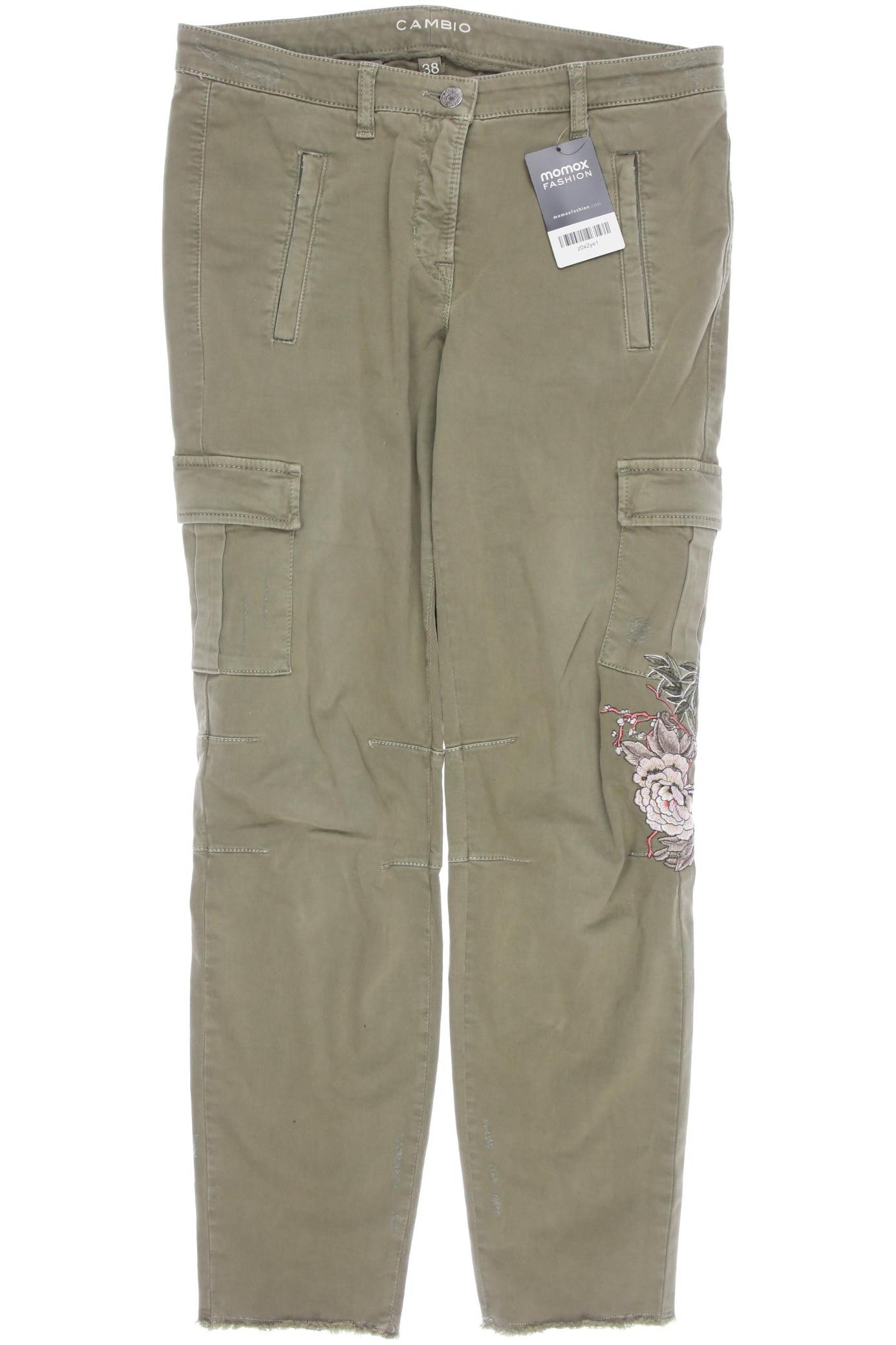 

Cambio Damen Stoffhose, grün, Gr. 38