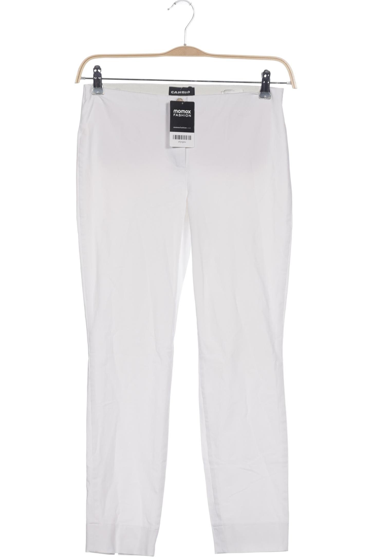 

Cambio Damen Stoffhose, weiß, Gr. 28