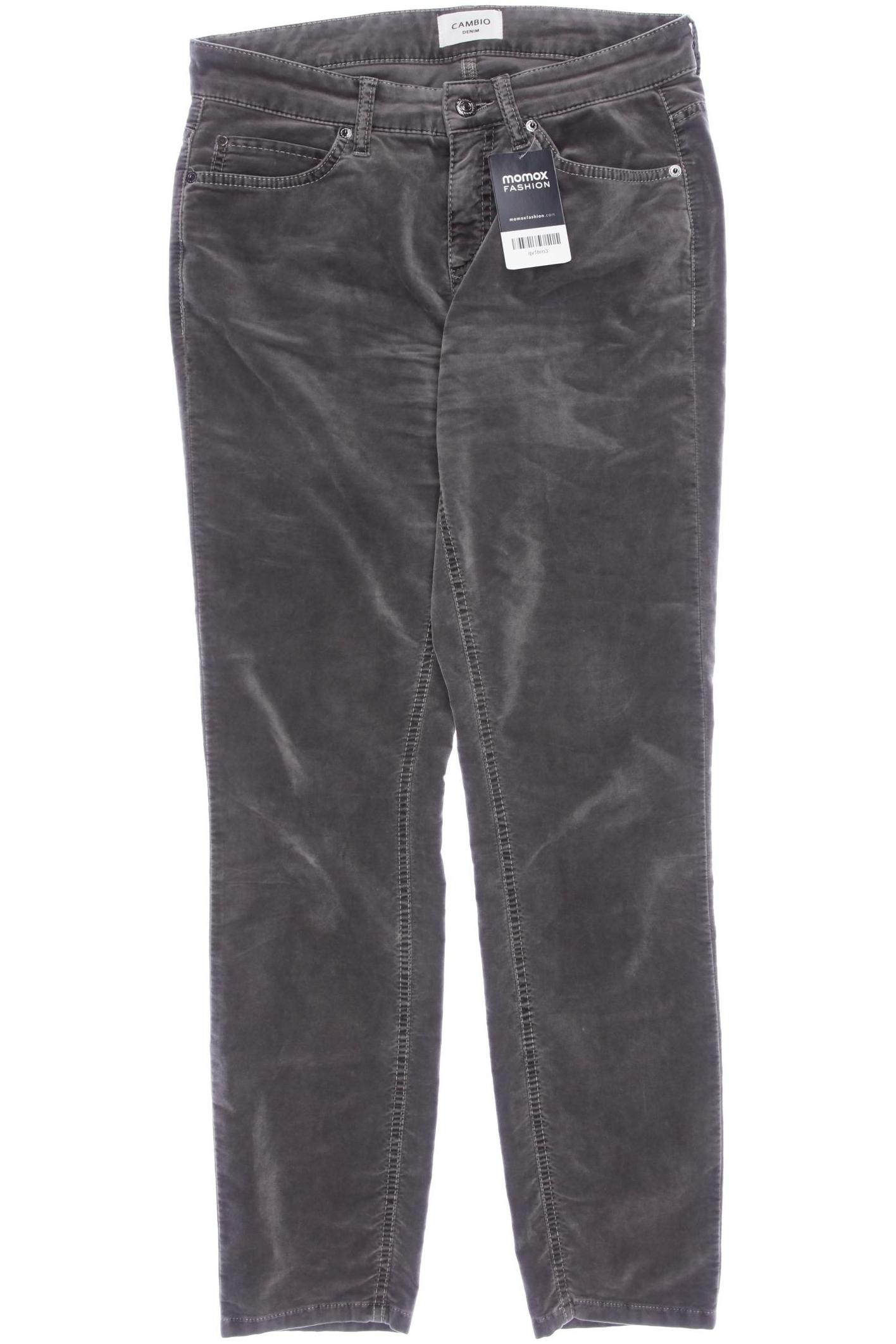 

Cambio Damen Stoffhose, grau, Gr. 38