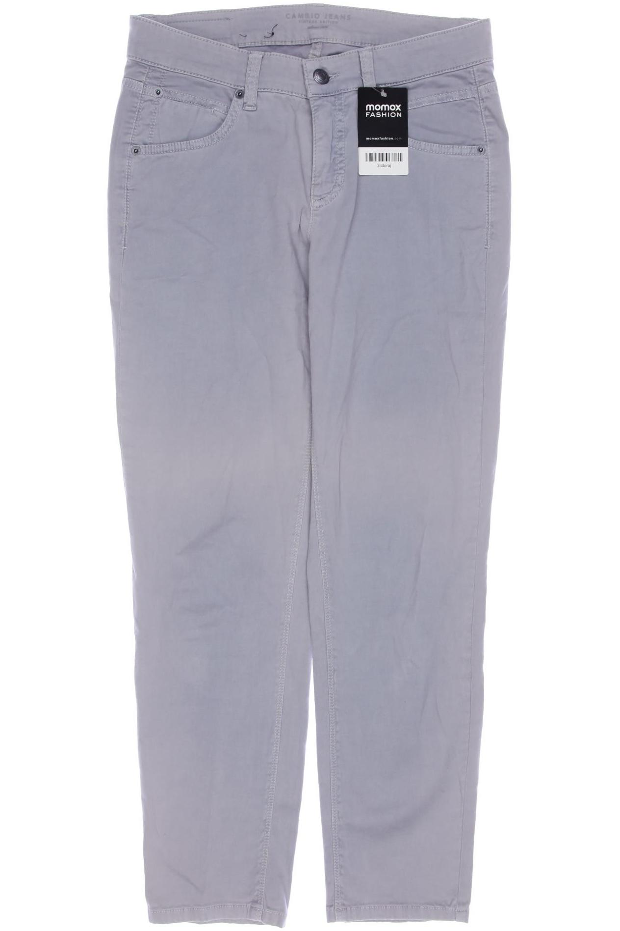 

Cambio Damen Stoffhose, grau, Gr. 36