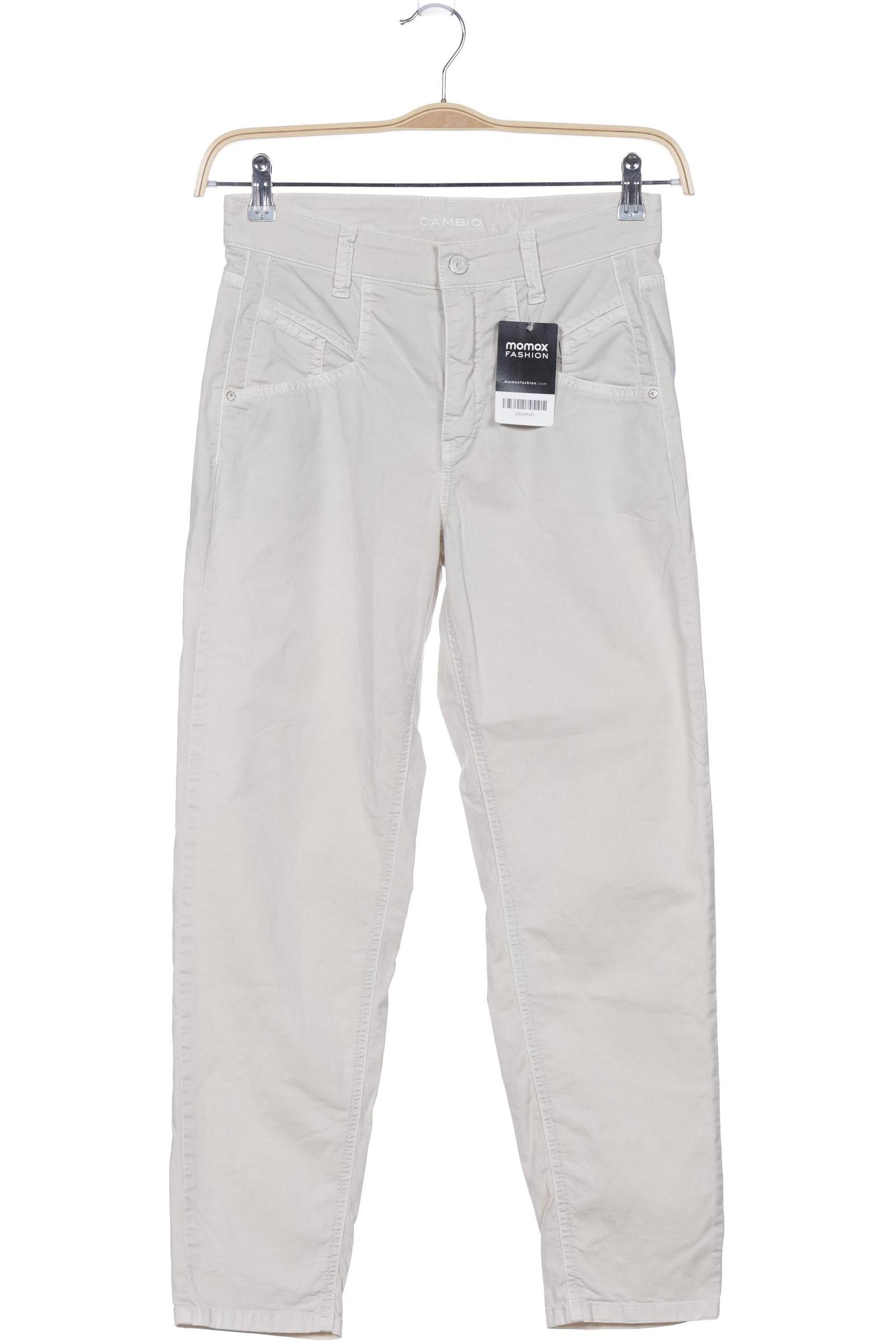 

Cambio Damen Stoffhose, cremeweiß, Gr. 36