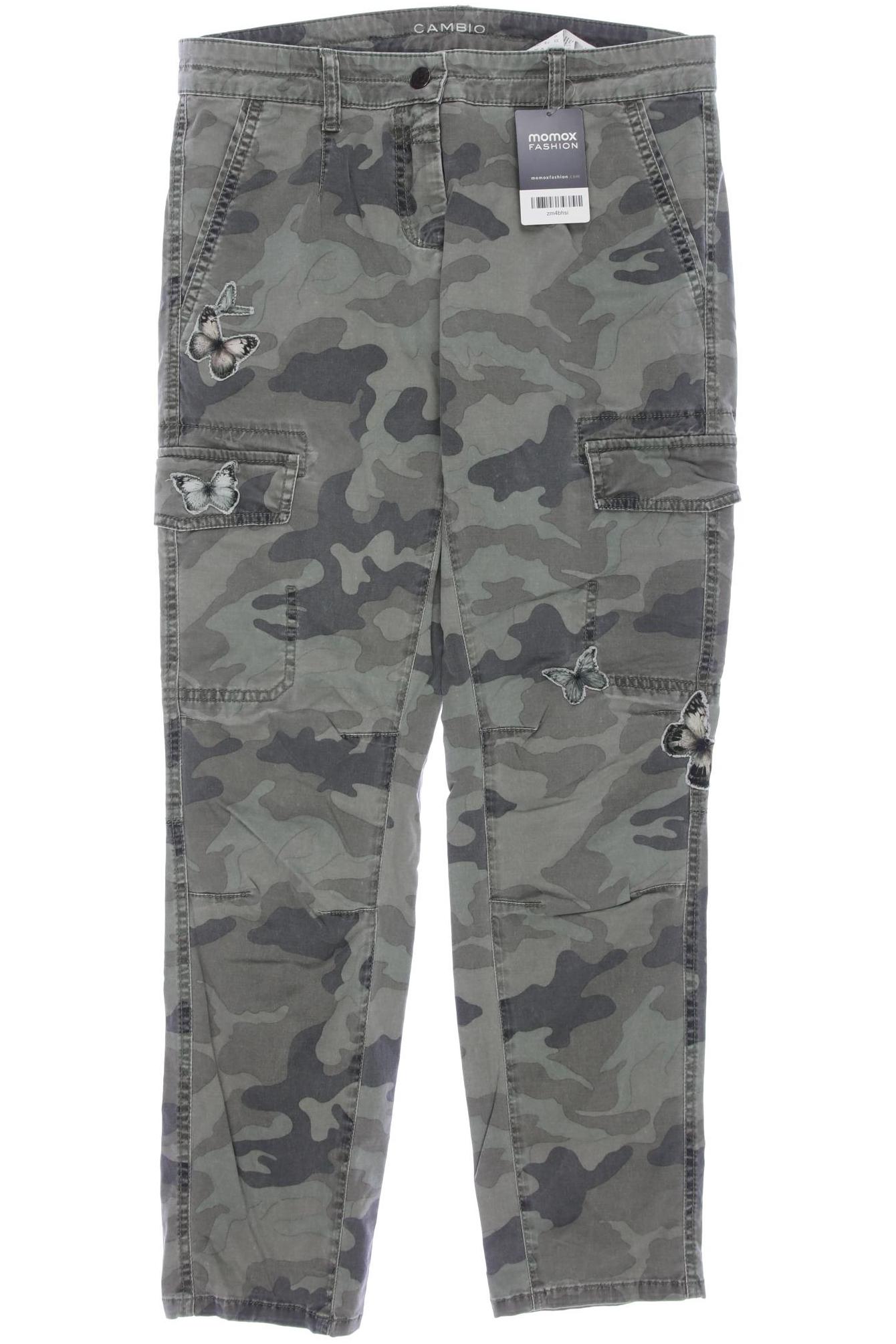 

Cambio Damen Stoffhose, grün, Gr. 42