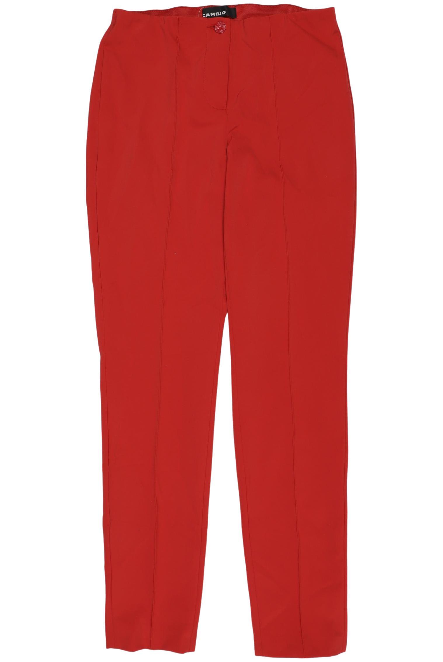 

Cambio Damen Stoffhose, rot, Gr. 34