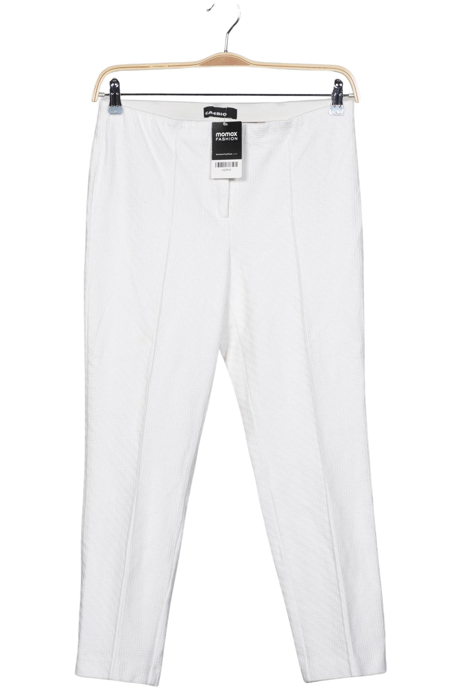 

Cambio Damen Stoffhose, weiß, Gr. 29