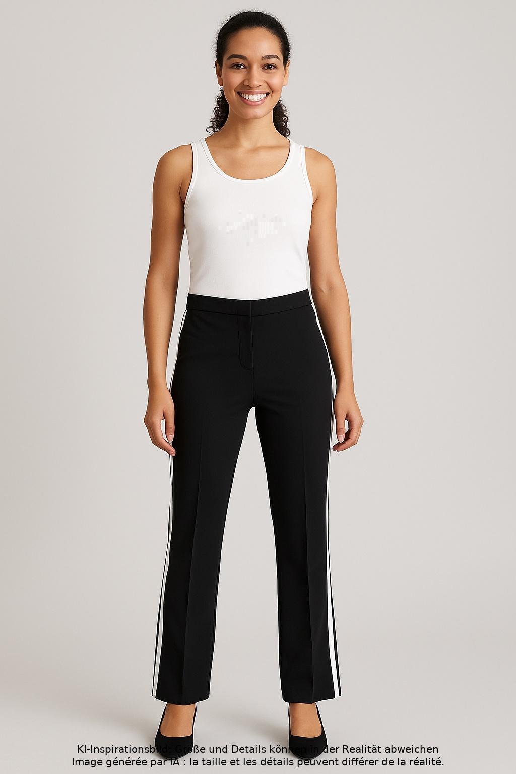 

Cambio Damen Stoffhose, schwarz, Gr. 36