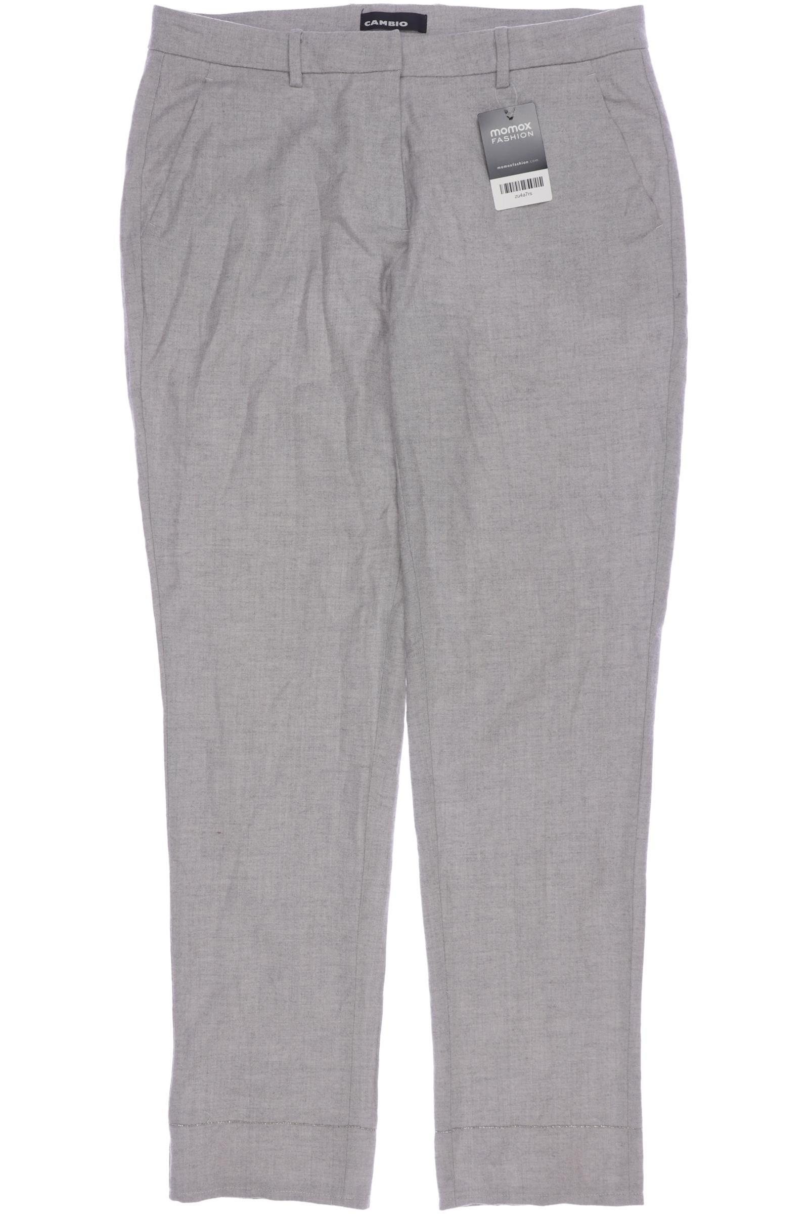 

Cambio Damen Stoffhose, grau, Gr. 40