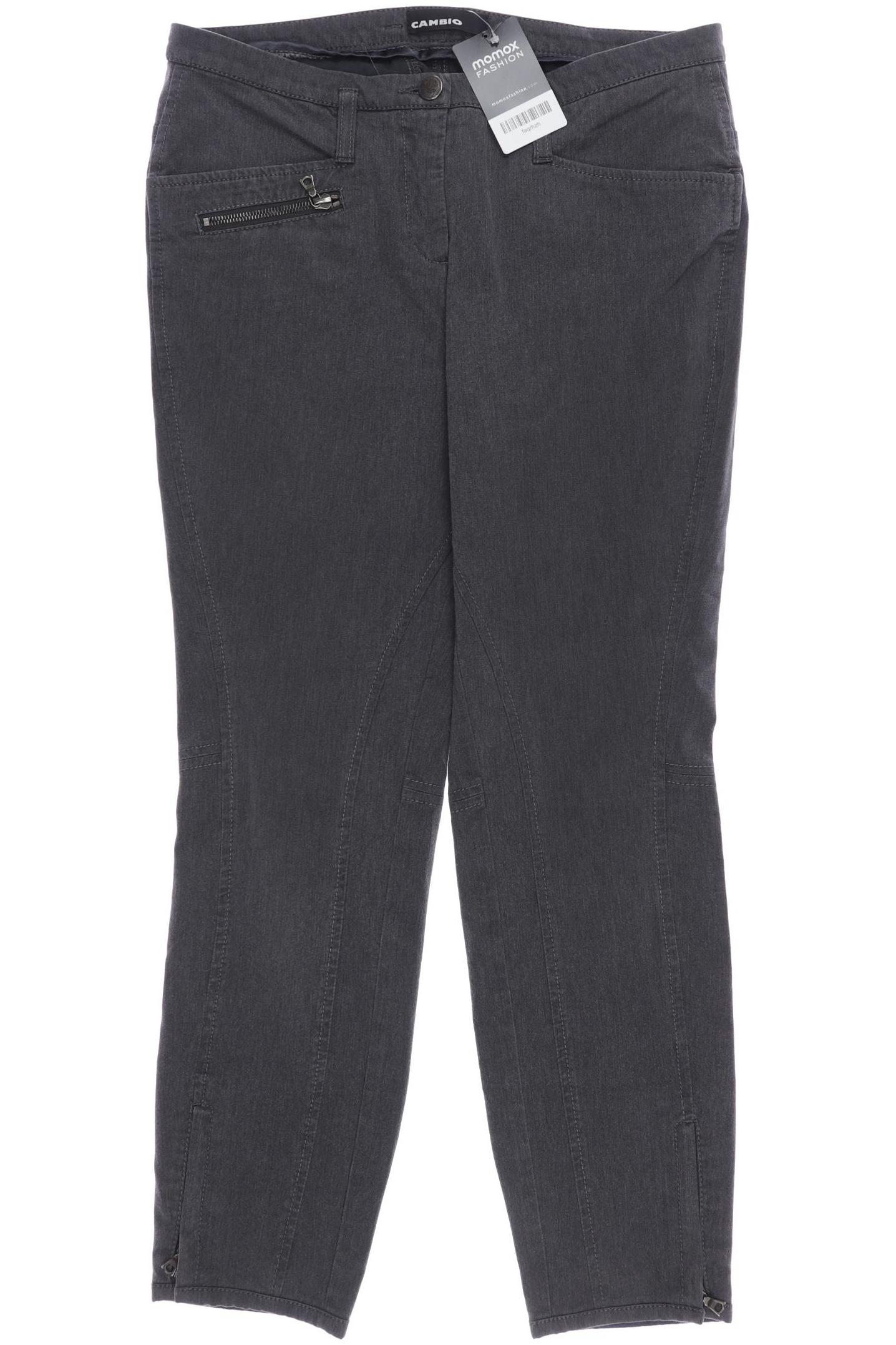 

Cambio Damen Stoffhose, grau, Gr. 38