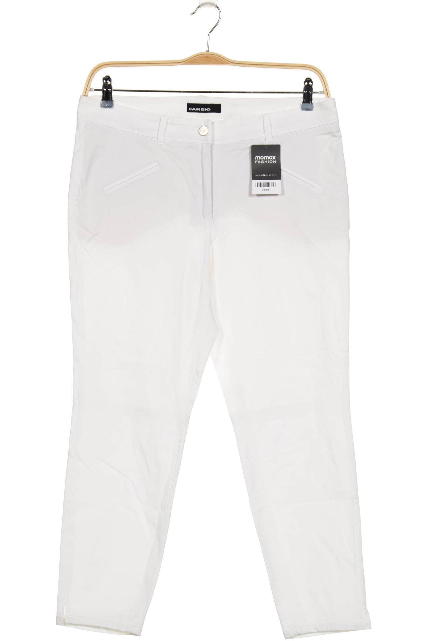 

Cambio Damen Stoffhose, weiß, Gr. 35
