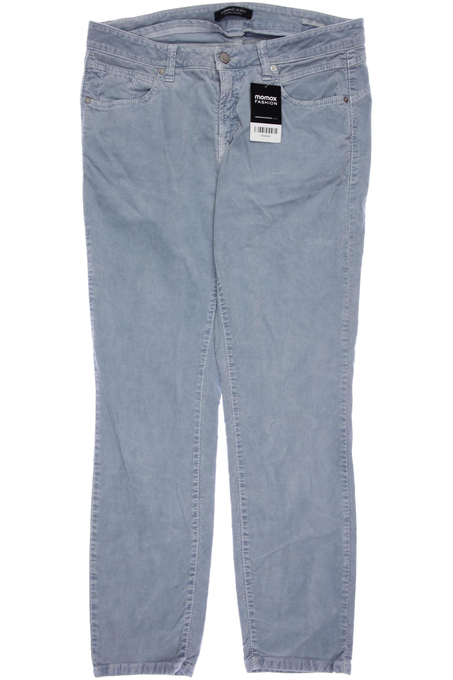 

Cambio Damen Stoffhose, blau, Gr. 42