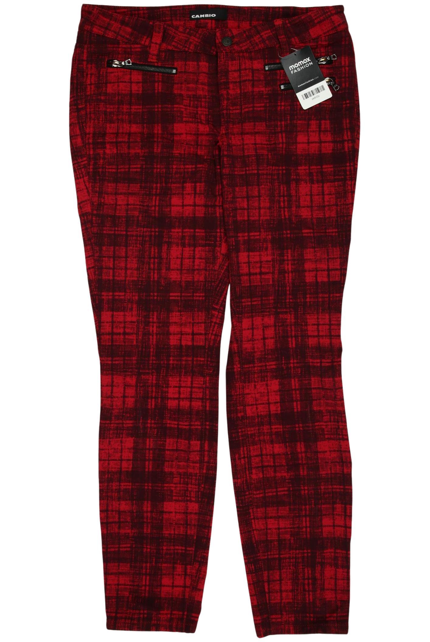 

Cambio Damen Stoffhose, rot, Gr. 42