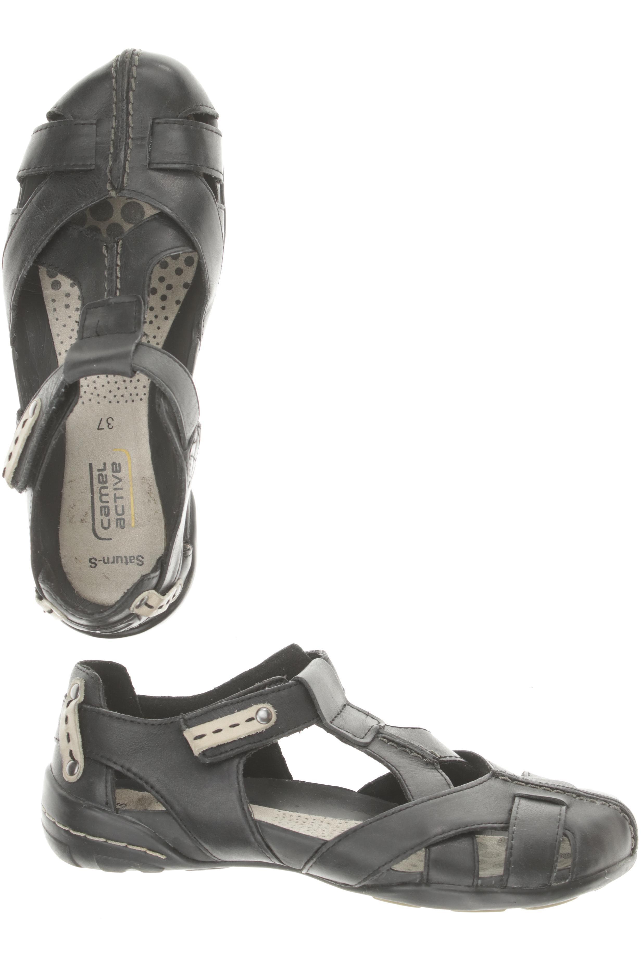 

camel active Damen Sandale, schwarz, Gr. 37