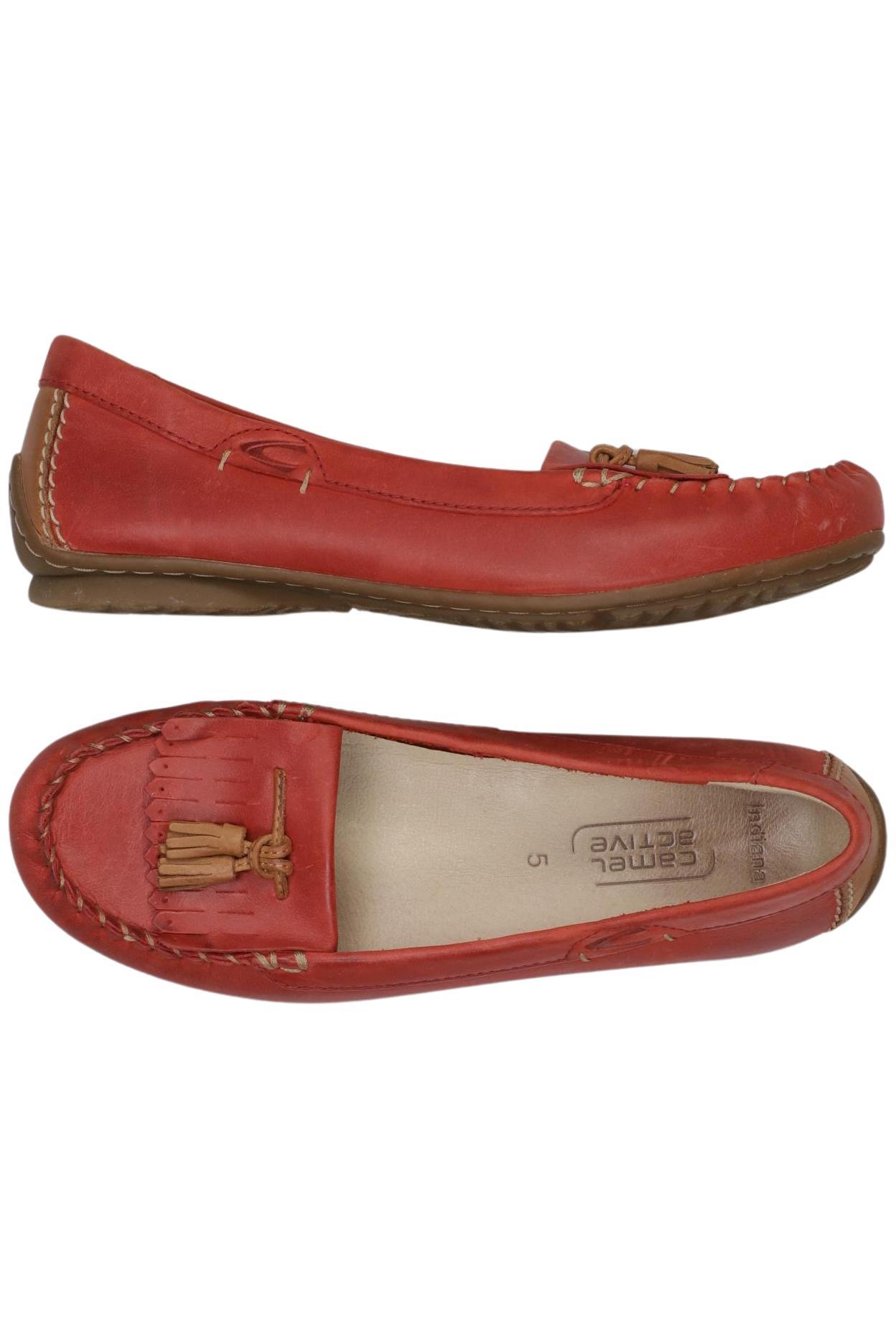 

camel active Damen Ballerinas, rot, Gr. 5