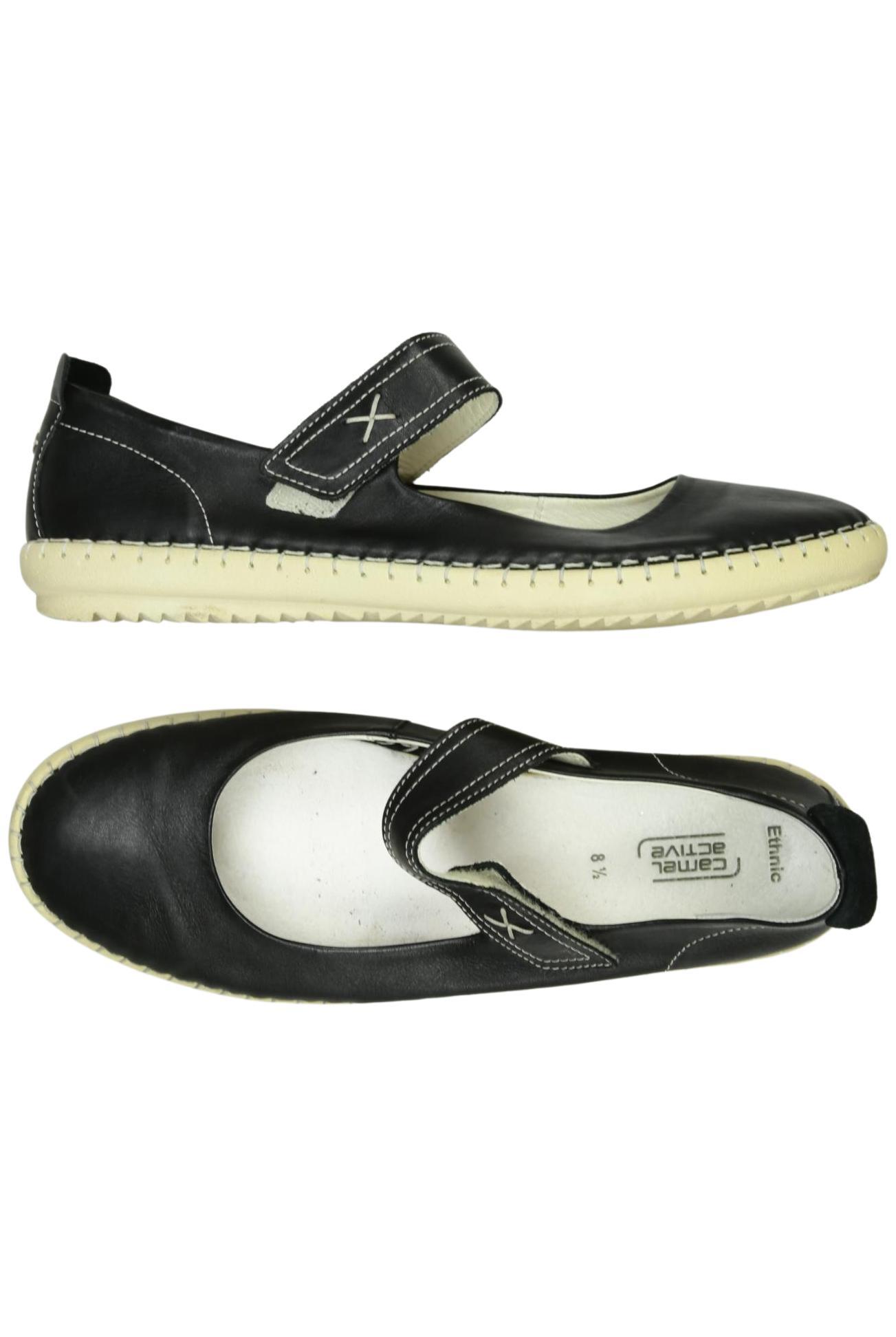 

camel active Damen Ballerinas, schwarz, Gr. 8.5