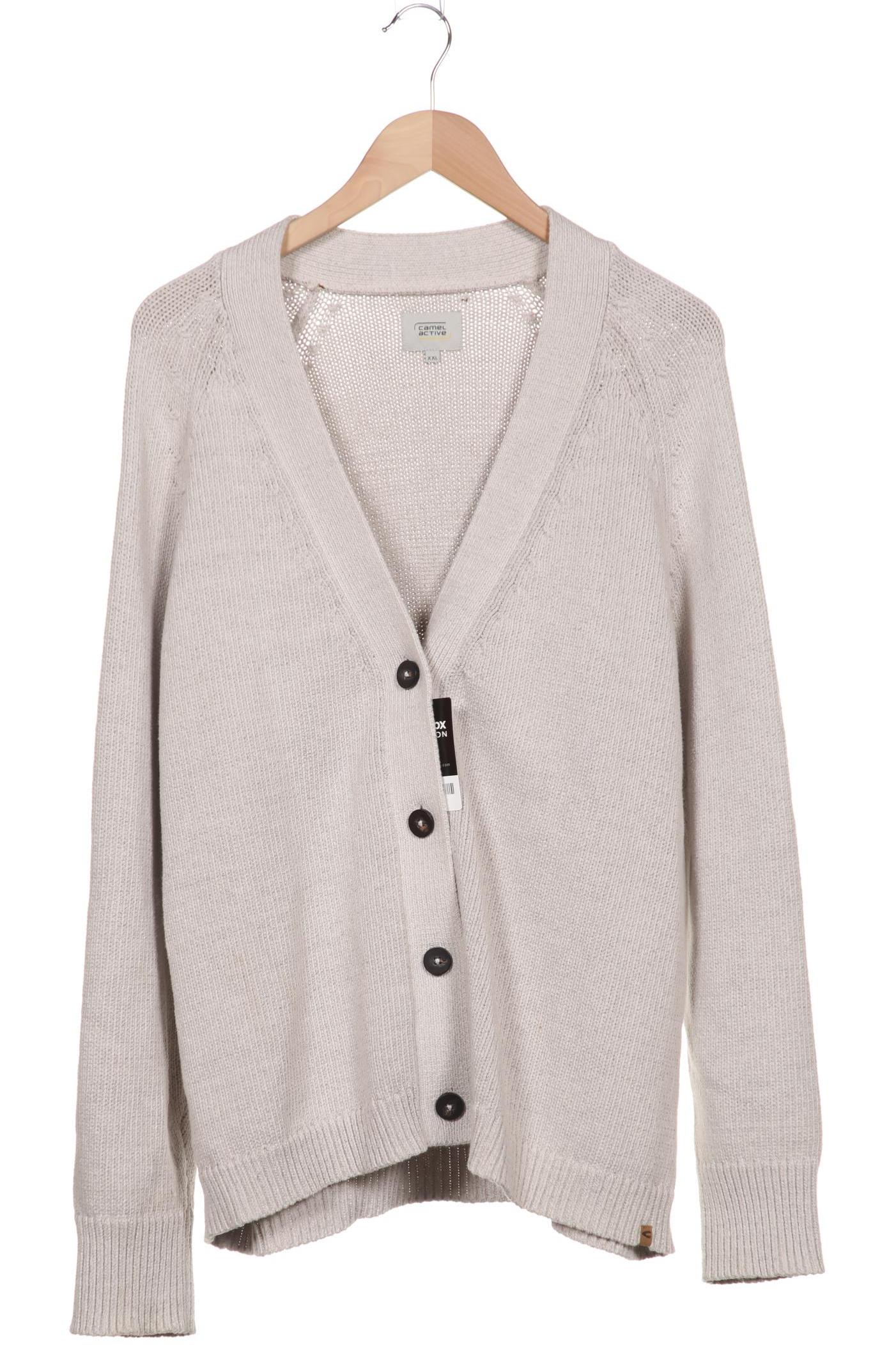 

camel active Damen Strickjacke, grau, Gr. 46