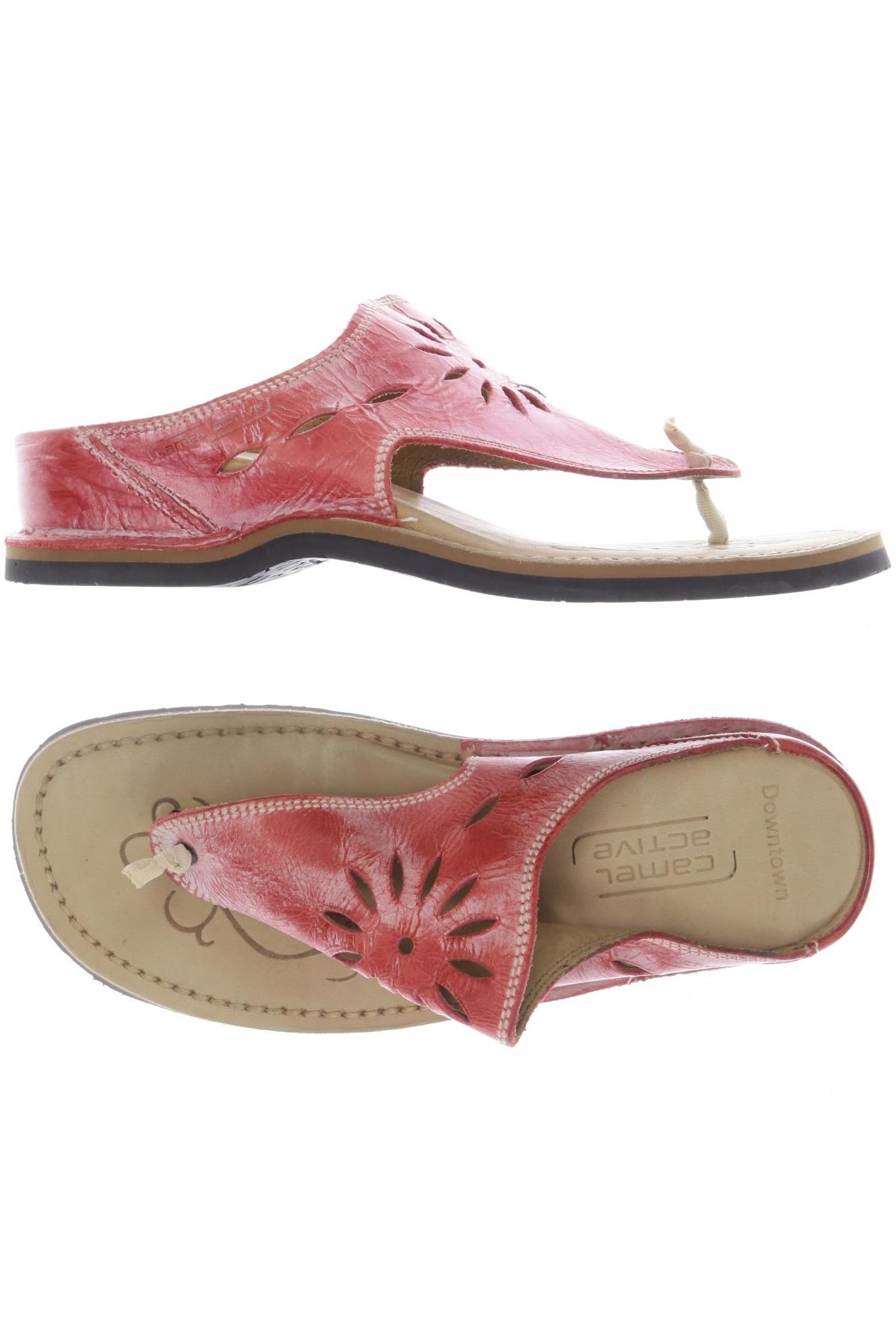 

camel active Damen Sandale, rot, Gr. 6.5