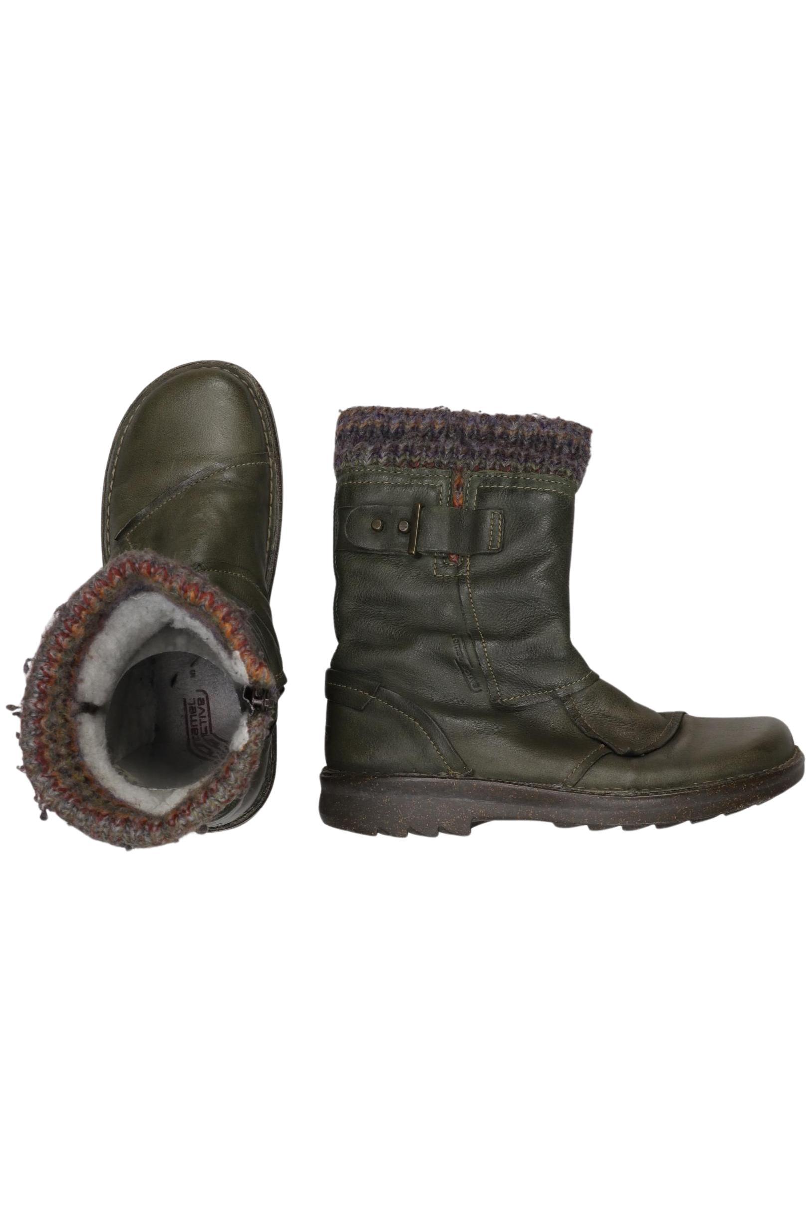 

camel active Damen Stiefel, grün, Gr. 5