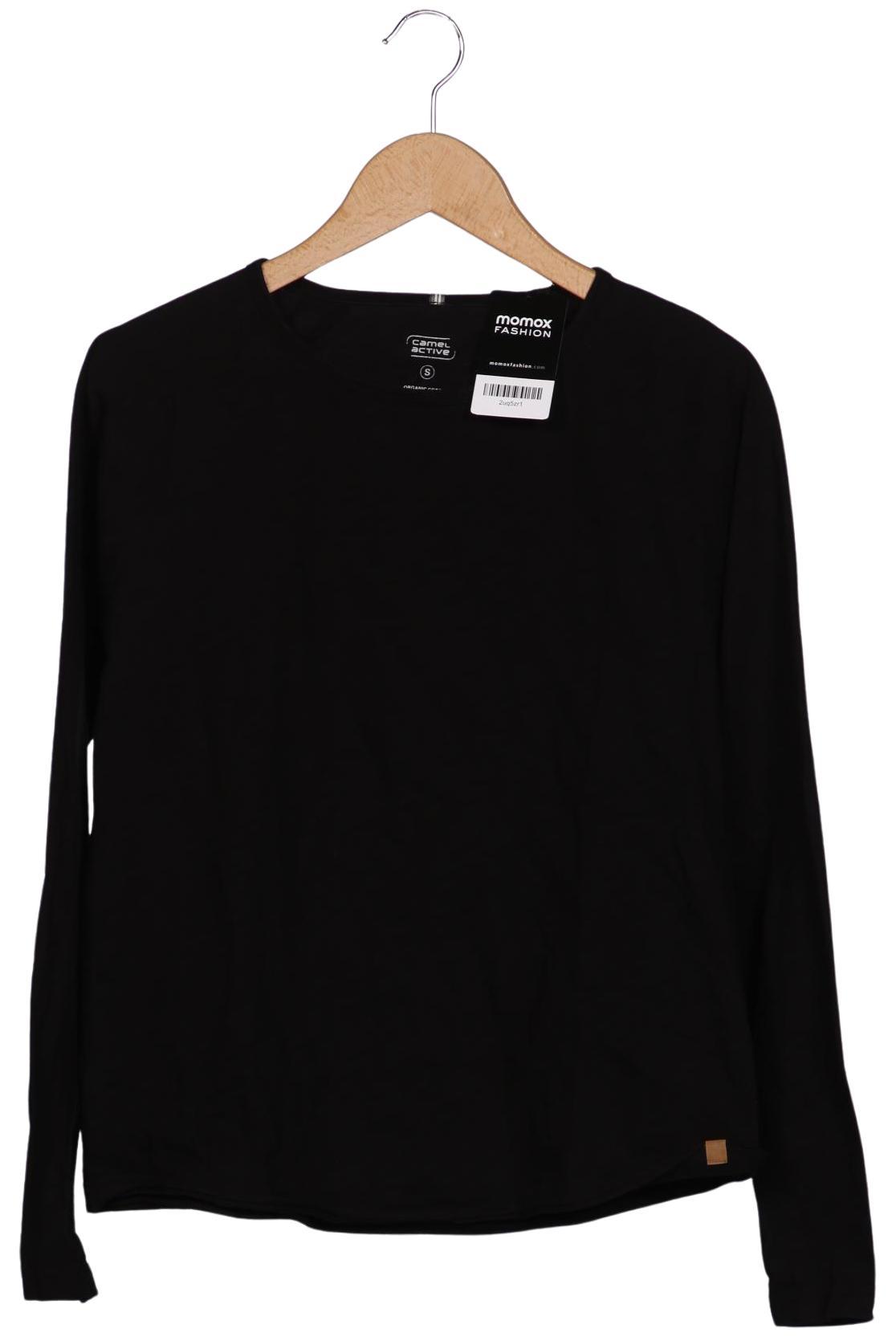 

camel active Damen Langarmshirt, schwarz, Gr. 36