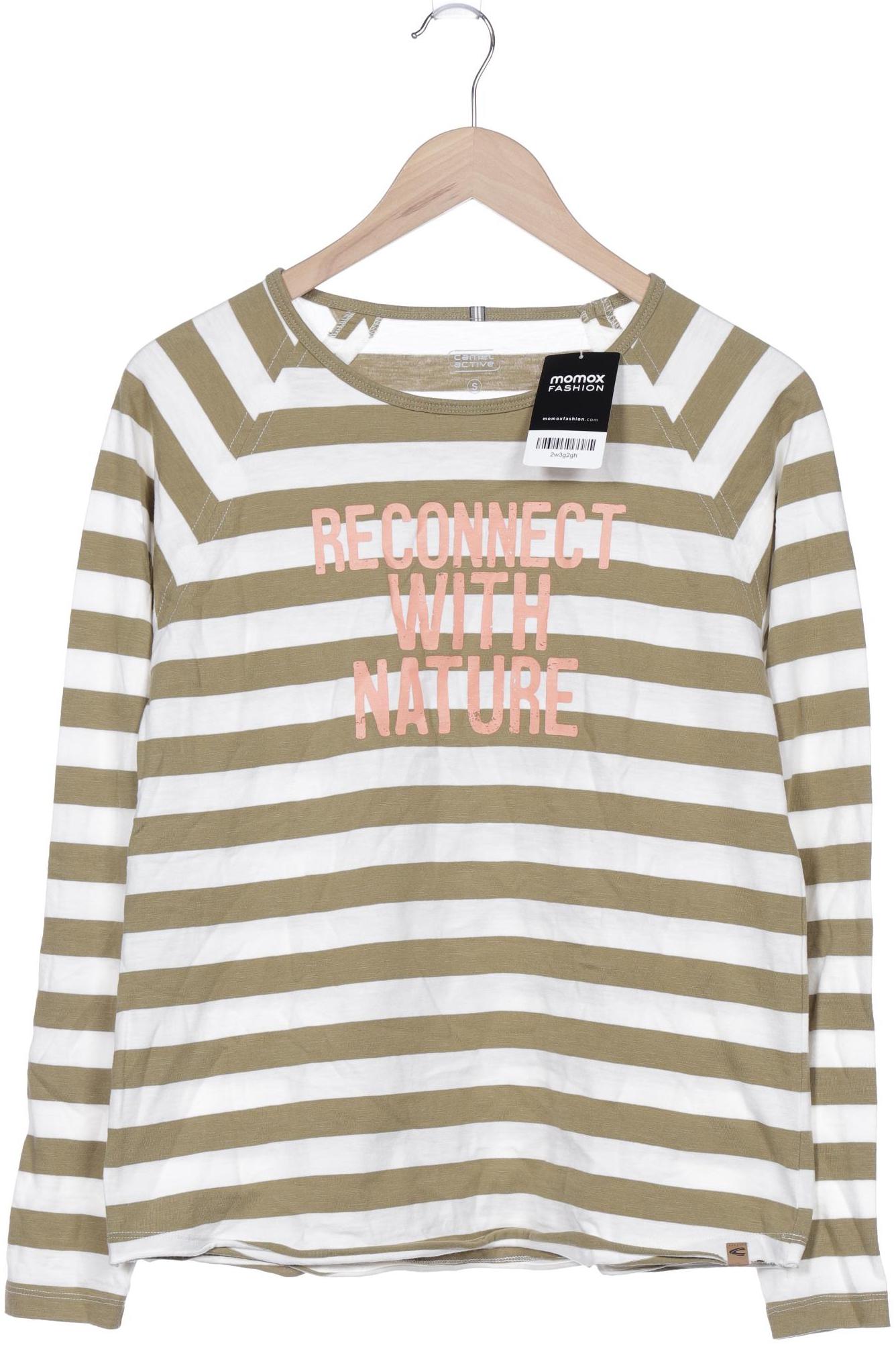

camel active Damen Langarmshirt, grün, Gr. 36