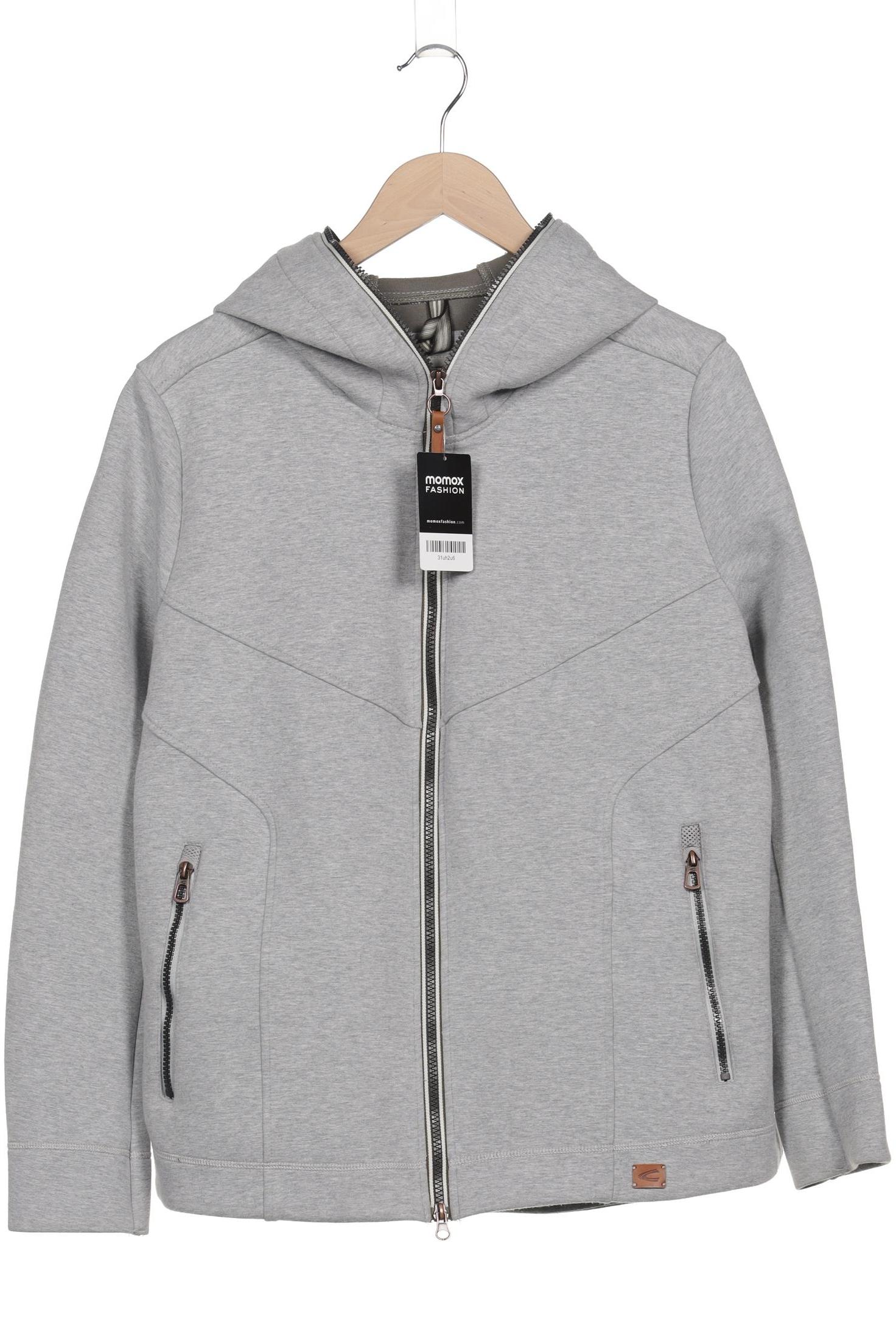

camel active Damen Kapuzenpullover, grau, Gr. 44