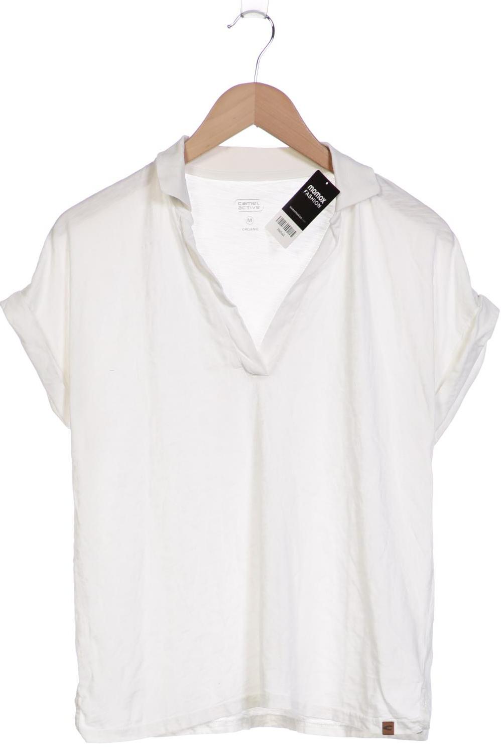 

camel active Damen Poloshirt, weiß, Gr. 38