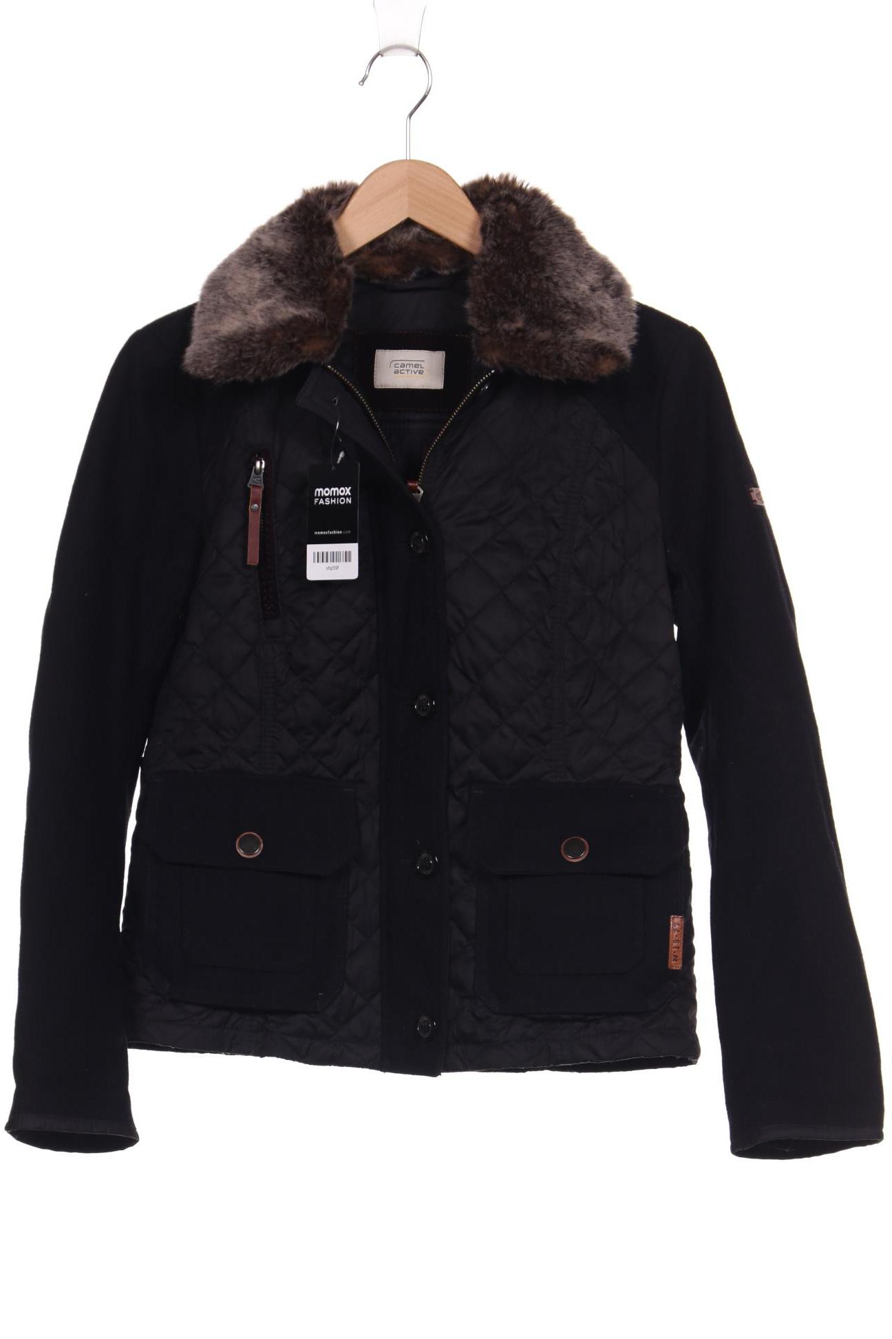 

camel active Damen Jacke, schwarz, Gr. 38
