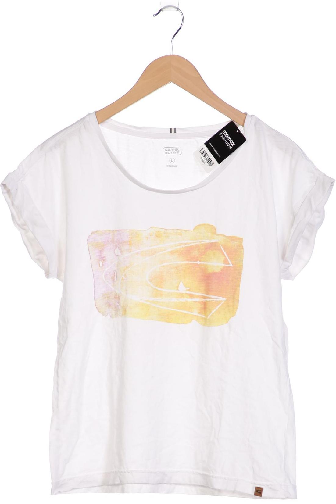 

camel active Damen T-Shirt, weiß, Gr. 42