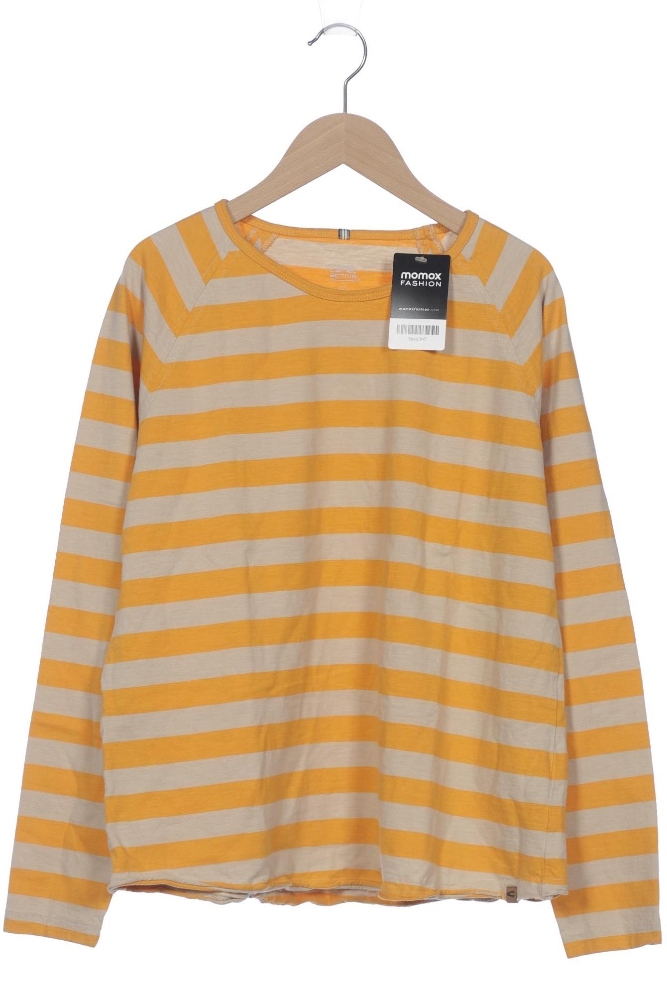 

camel active Damen Langarmshirt, gelb, Gr. 42