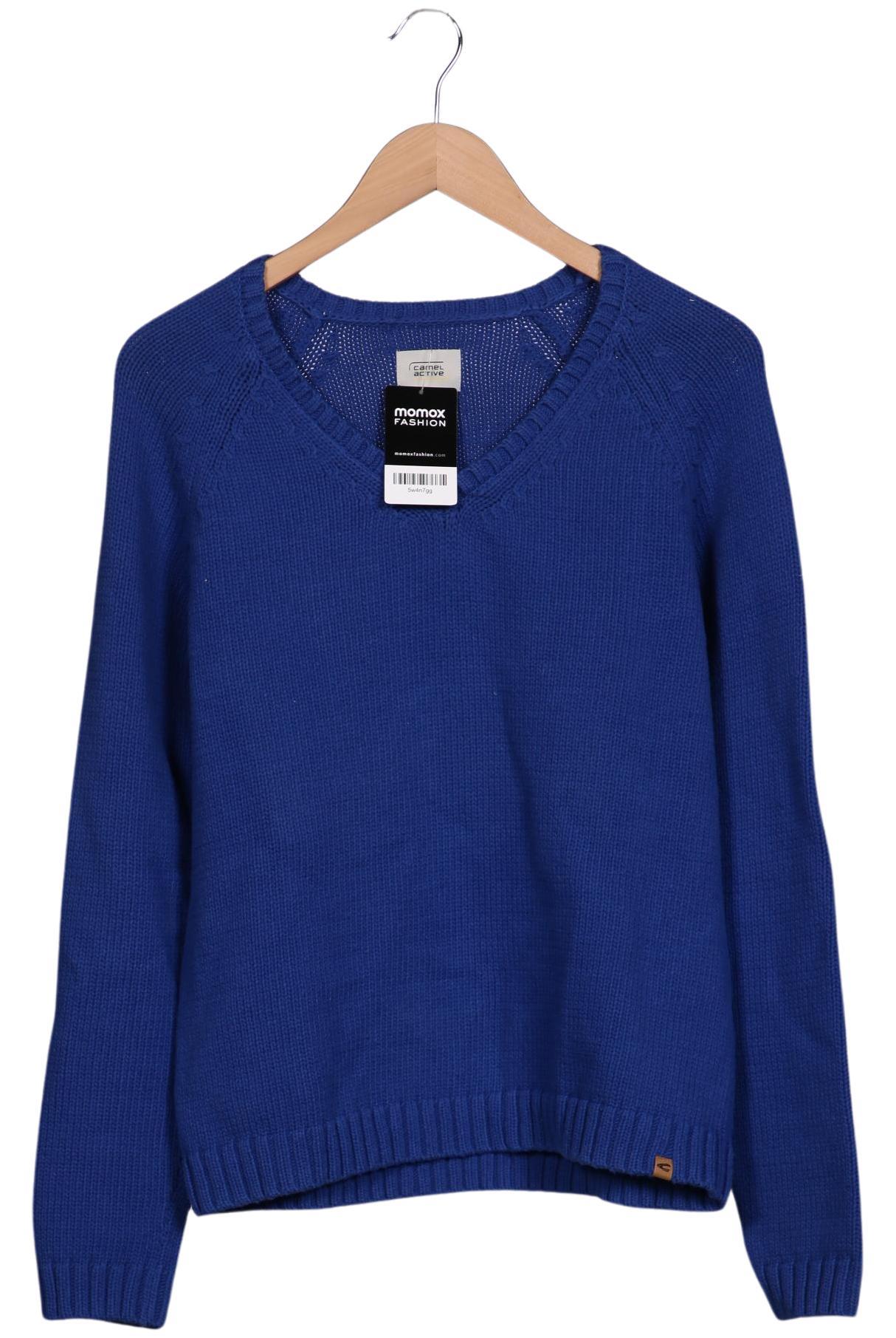 

camel active Damen Pullover, blau, Gr. 38