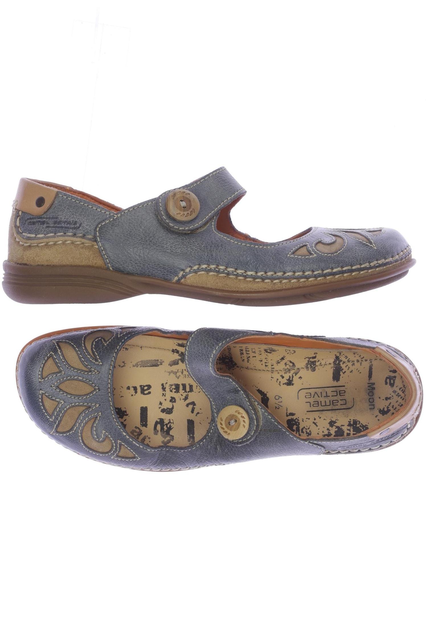 

camel active Damen Ballerinas, blau, Gr. 6.5