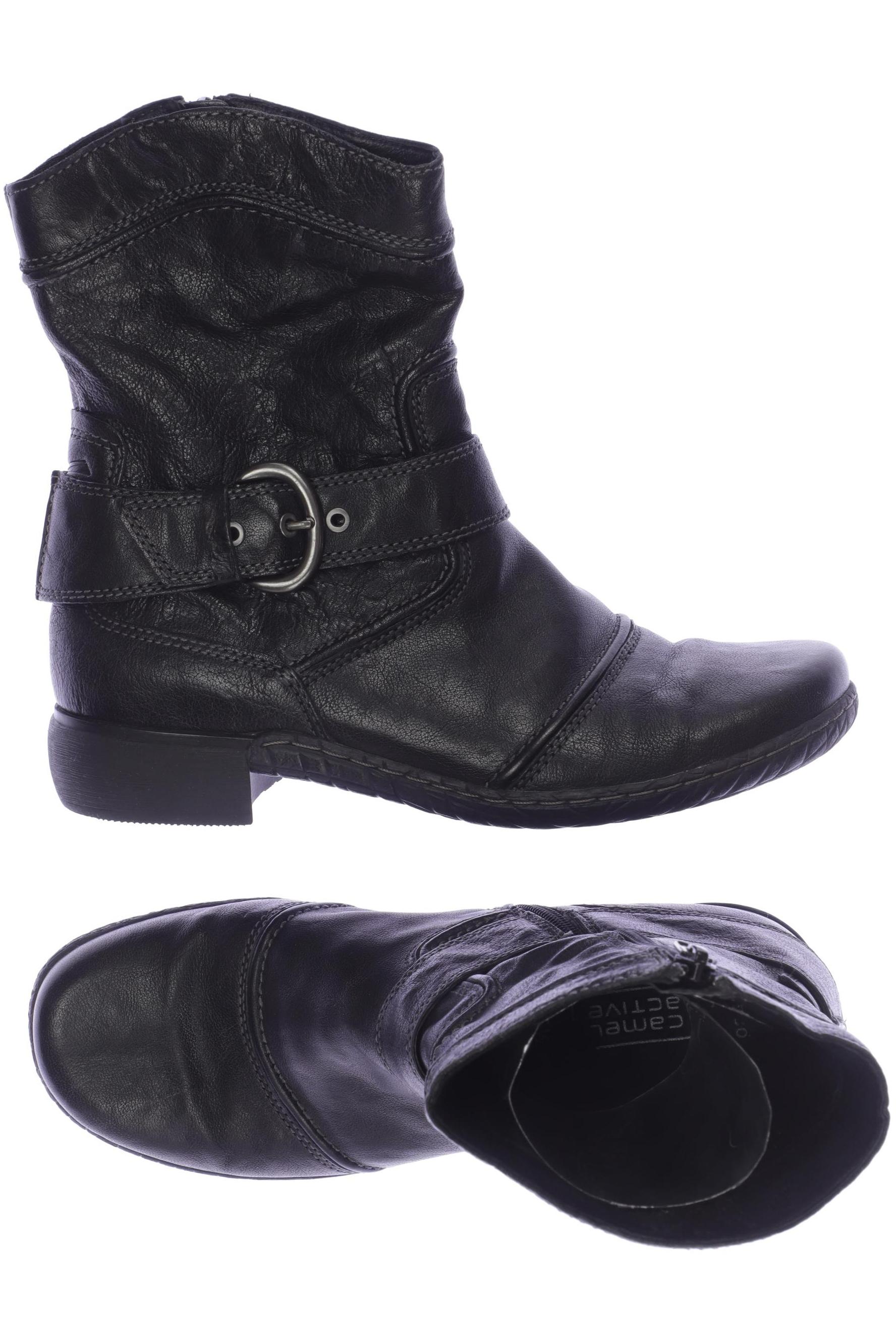 

camel active Damen Stiefelette, schwarz