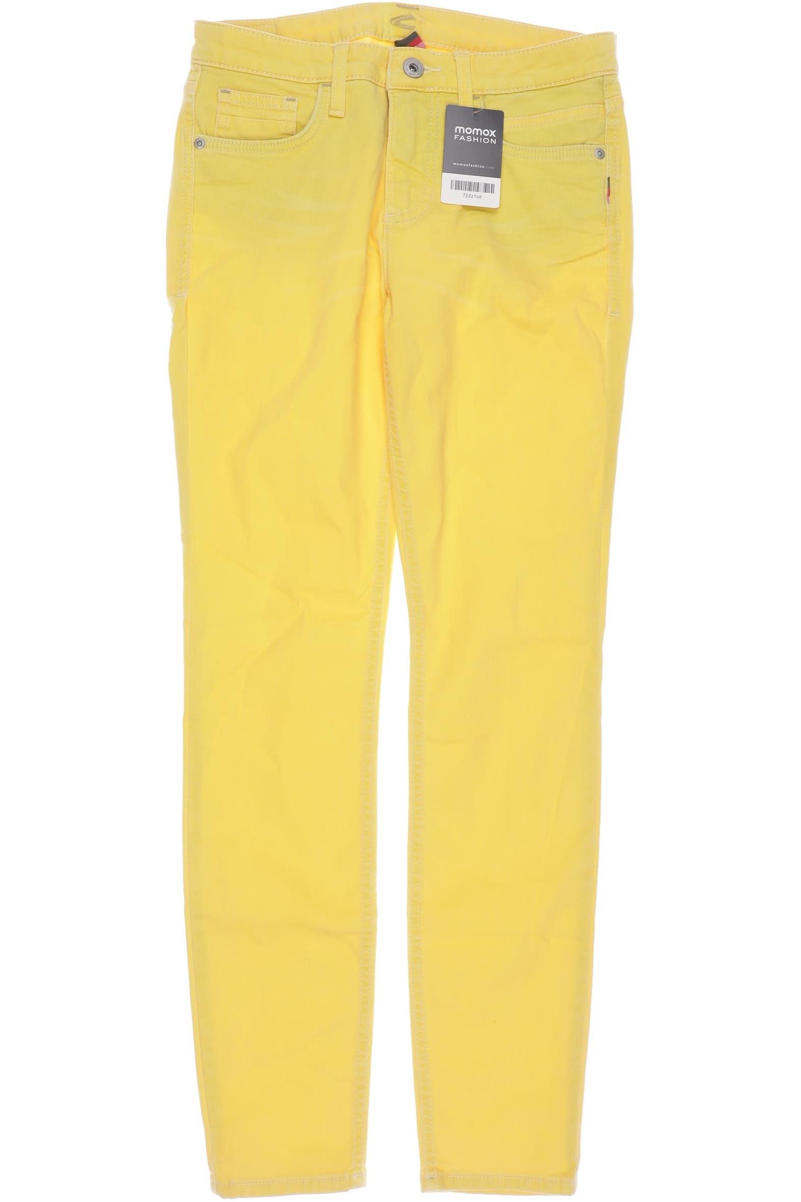 

camel active Damen Jeans, gelb, Gr. 28