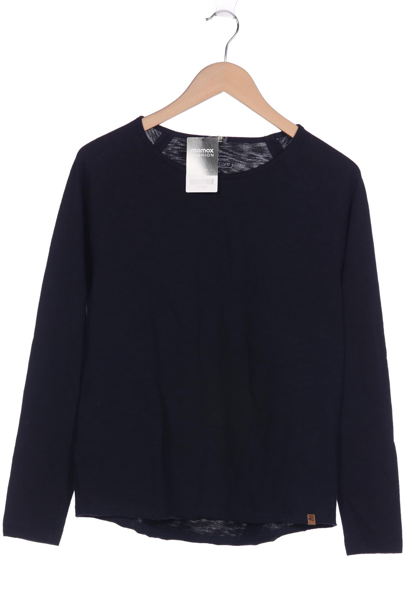 

camel active Damen Langarmshirt, marineblau, Gr. 36