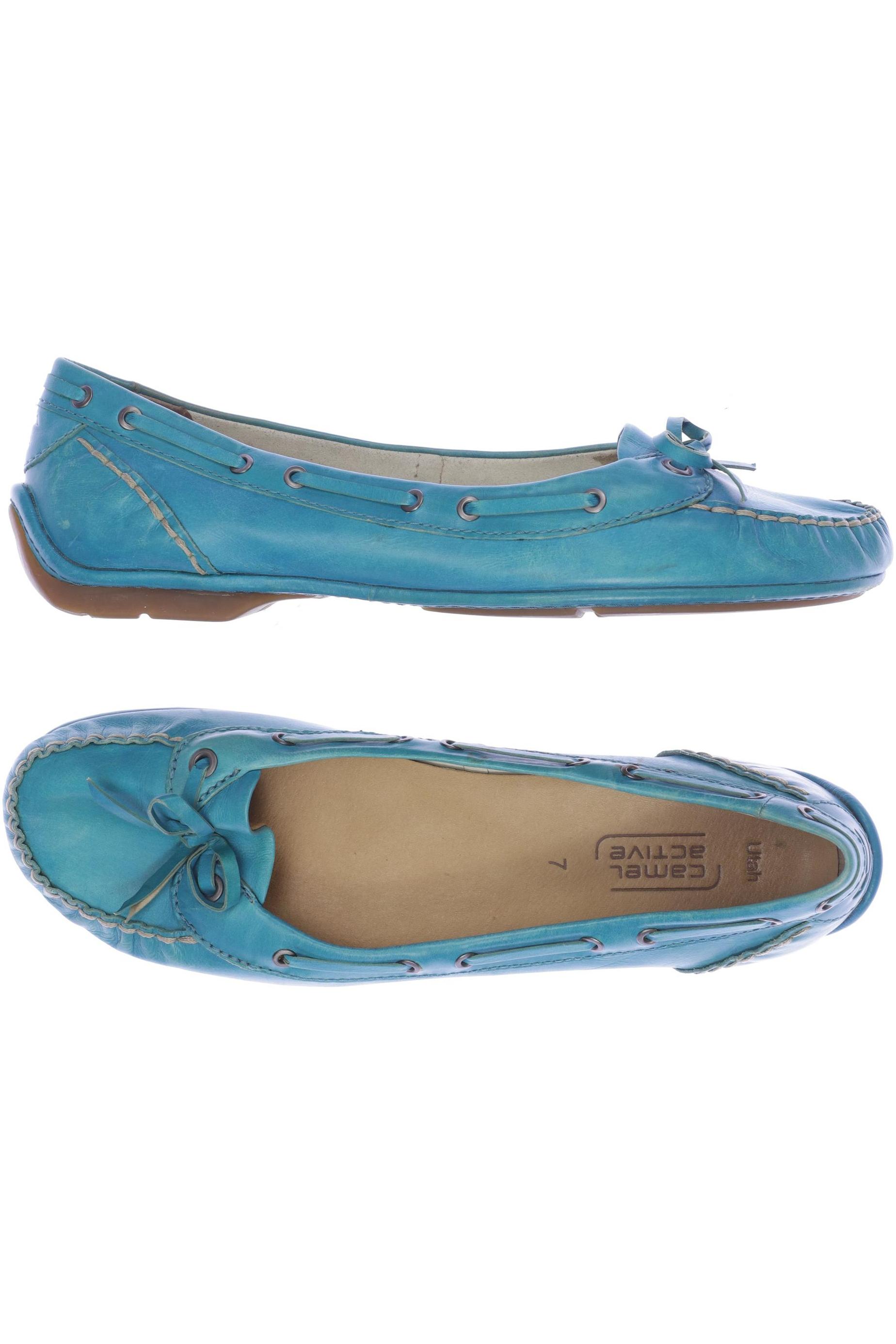 

camel active Damen Ballerinas, türkis, Gr. 7