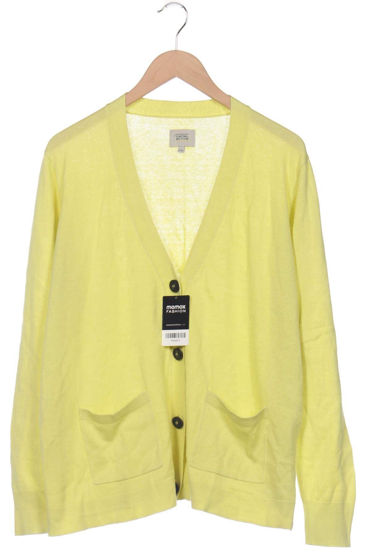 

camel active Damen Strickjacke, grün, Gr. 46