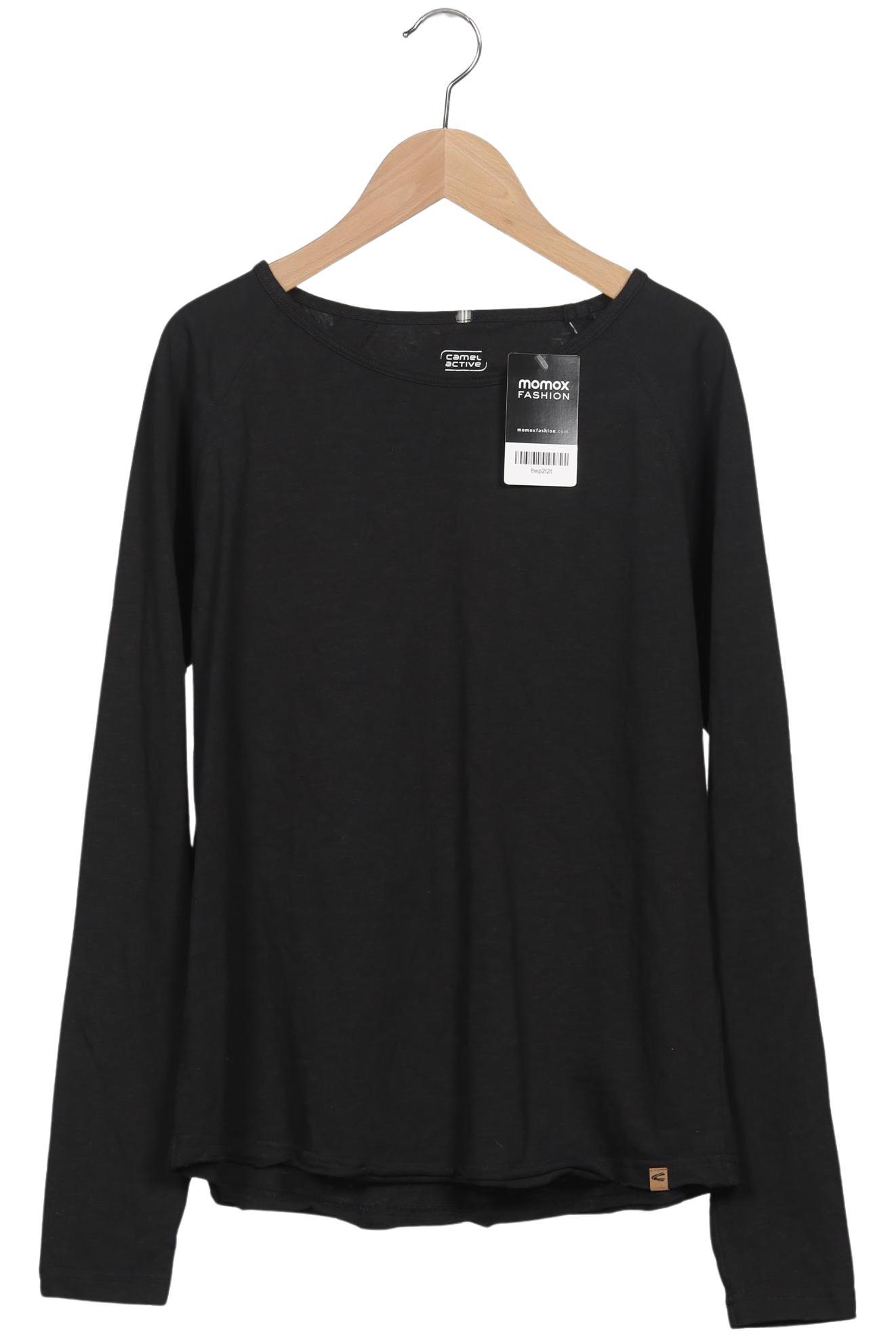 

camel active Damen Langarmshirt, schwarz, Gr. 38