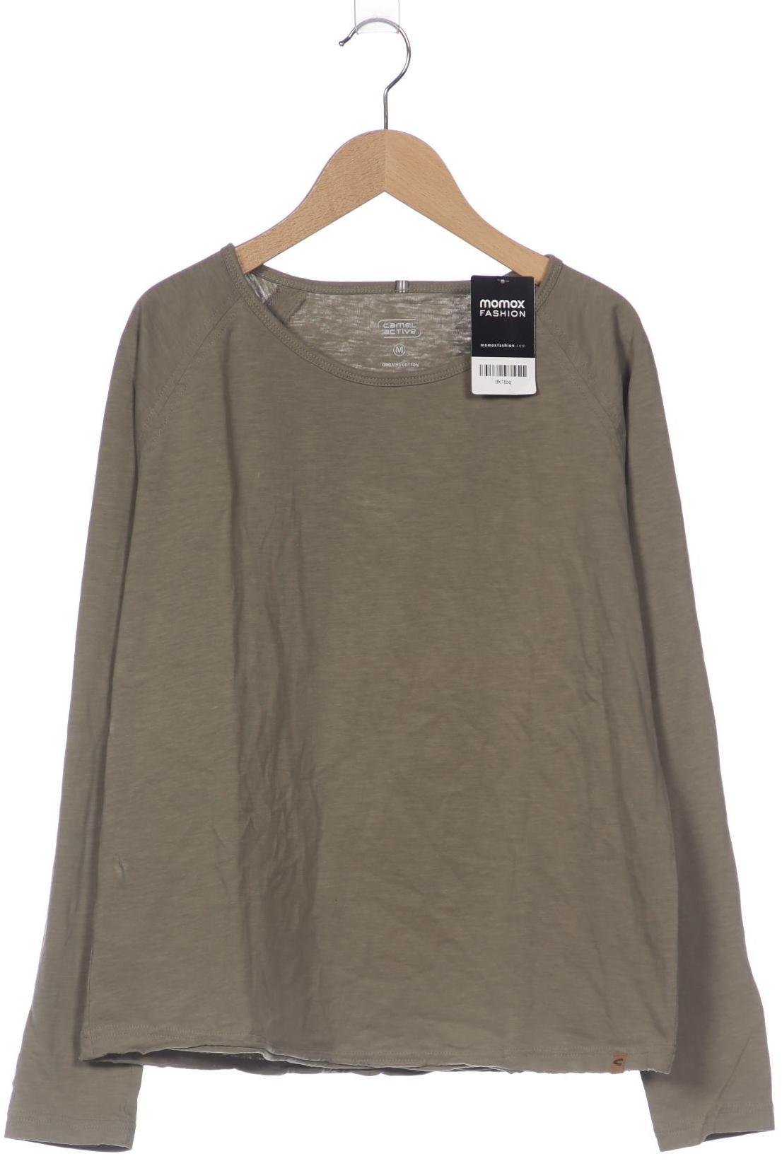 

camel active Damen Langarmshirt, grün, Gr. 38