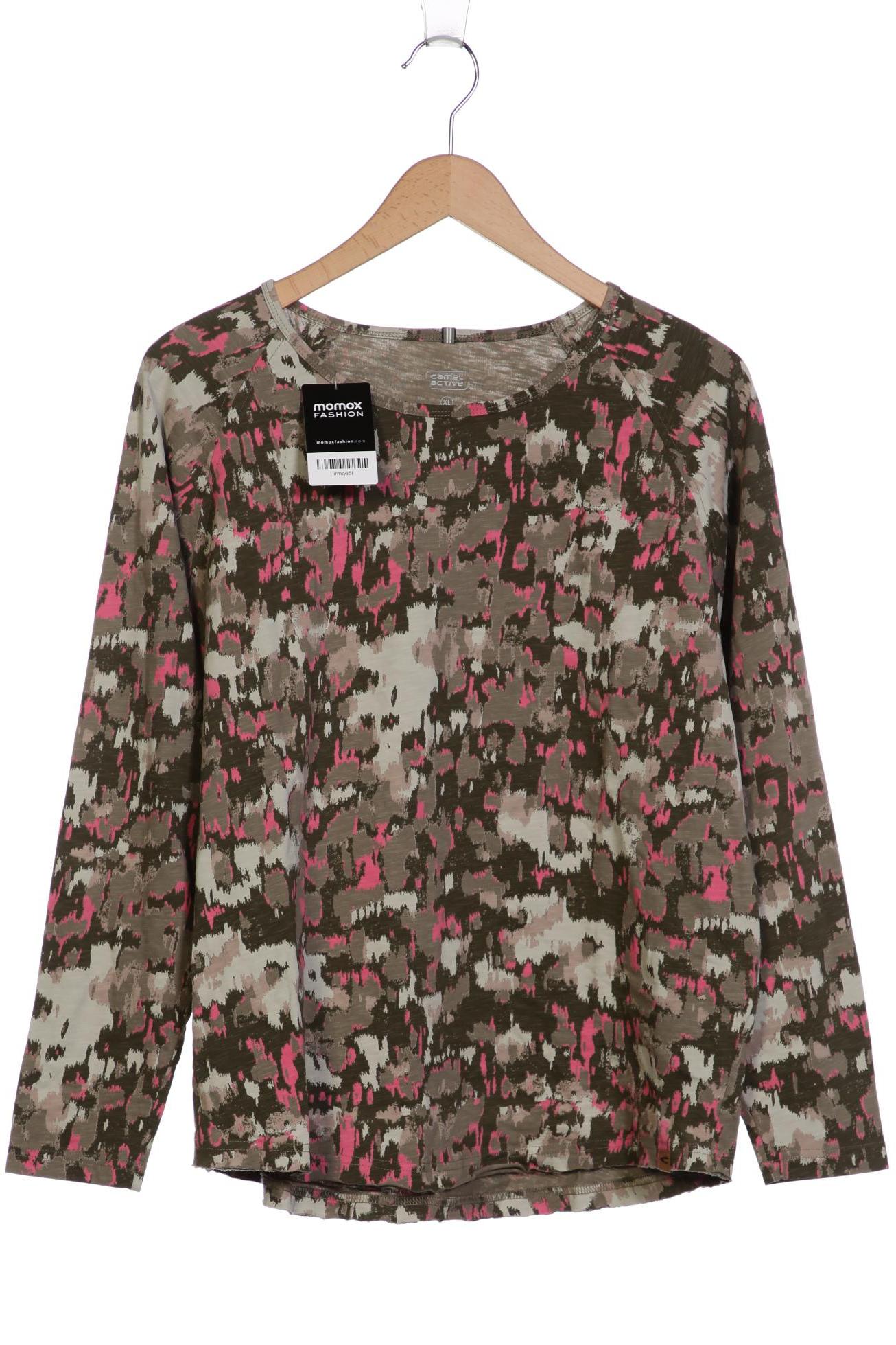 

camel active Damen Langarmshirt, grün, Gr. 44