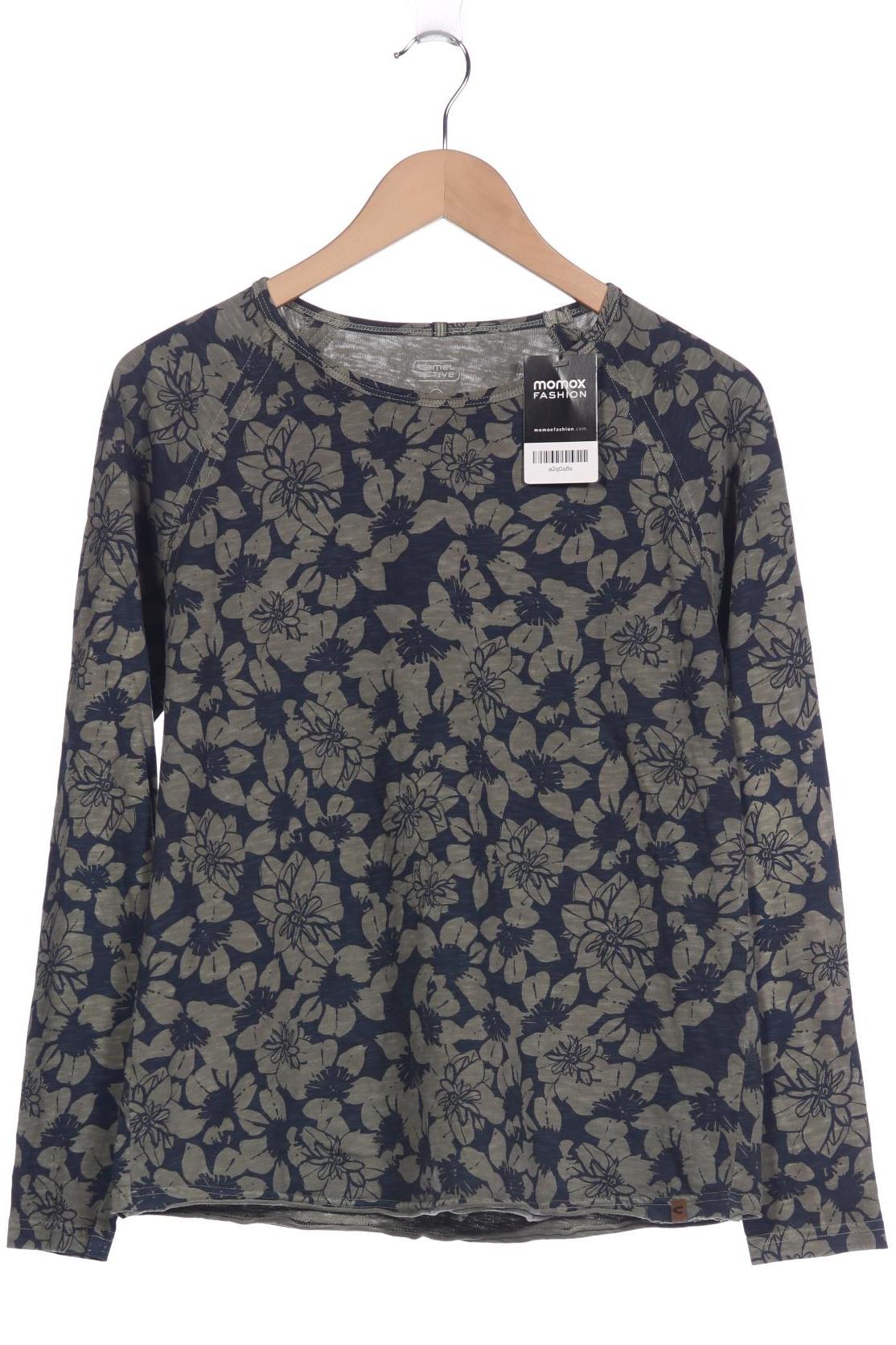

camel active Damen Langarmshirt, grün, Gr. 38
