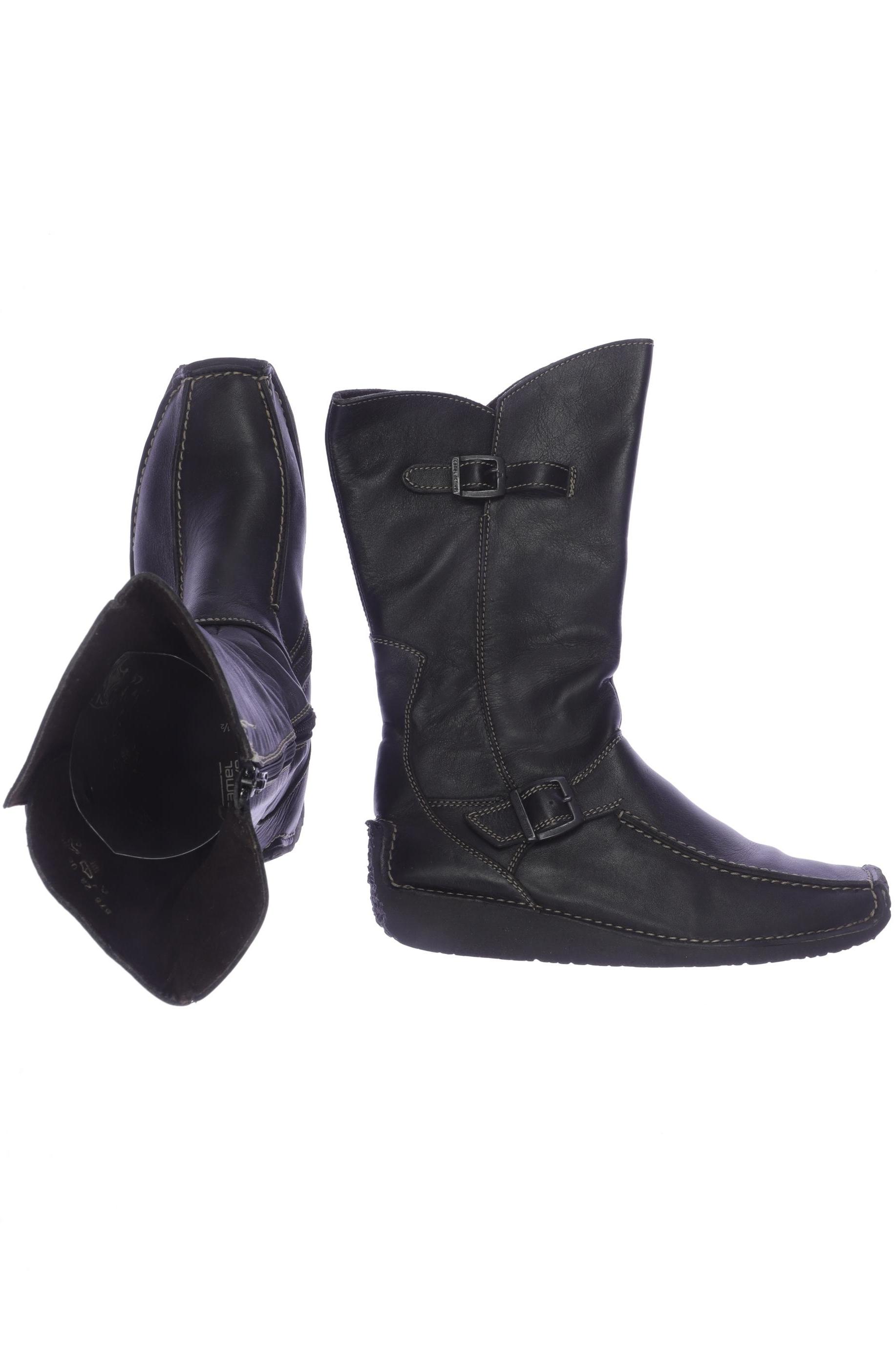 

camel active Damen Stiefel, schwarz, Gr. 6.5