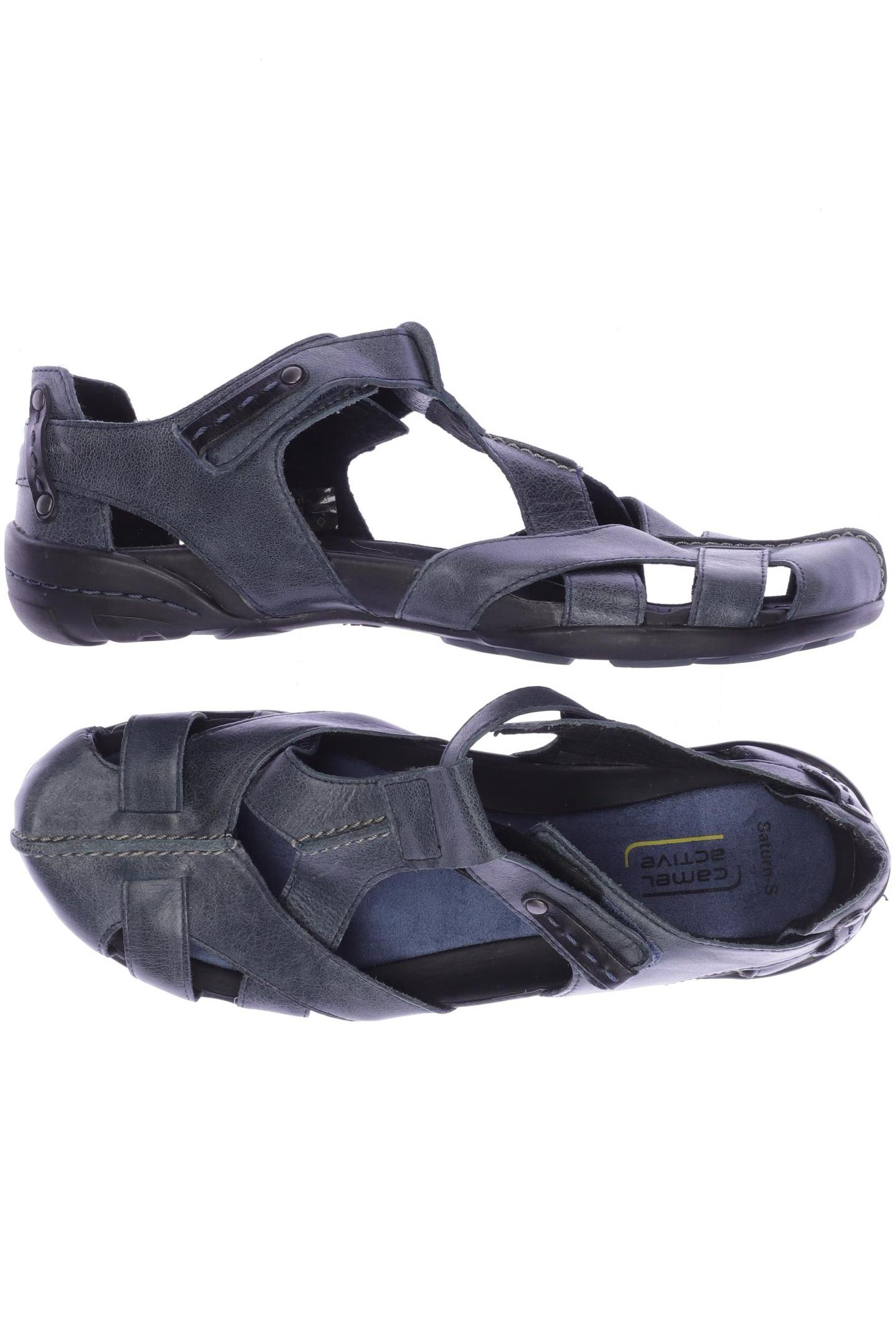 

camel active Damen Sandale, blau, Gr. 43