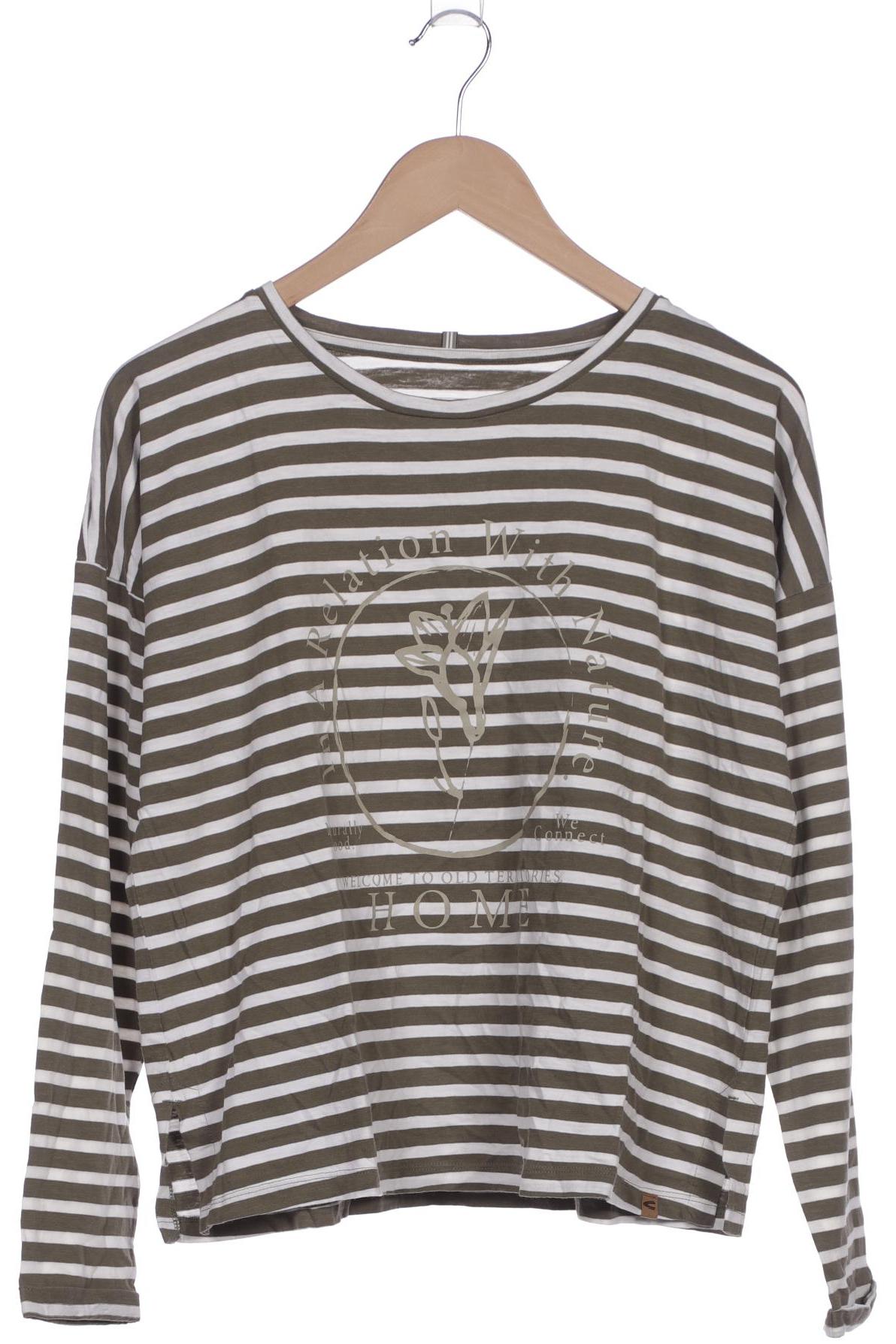 

camel active Damen Langarmshirt, grün, Gr. 38