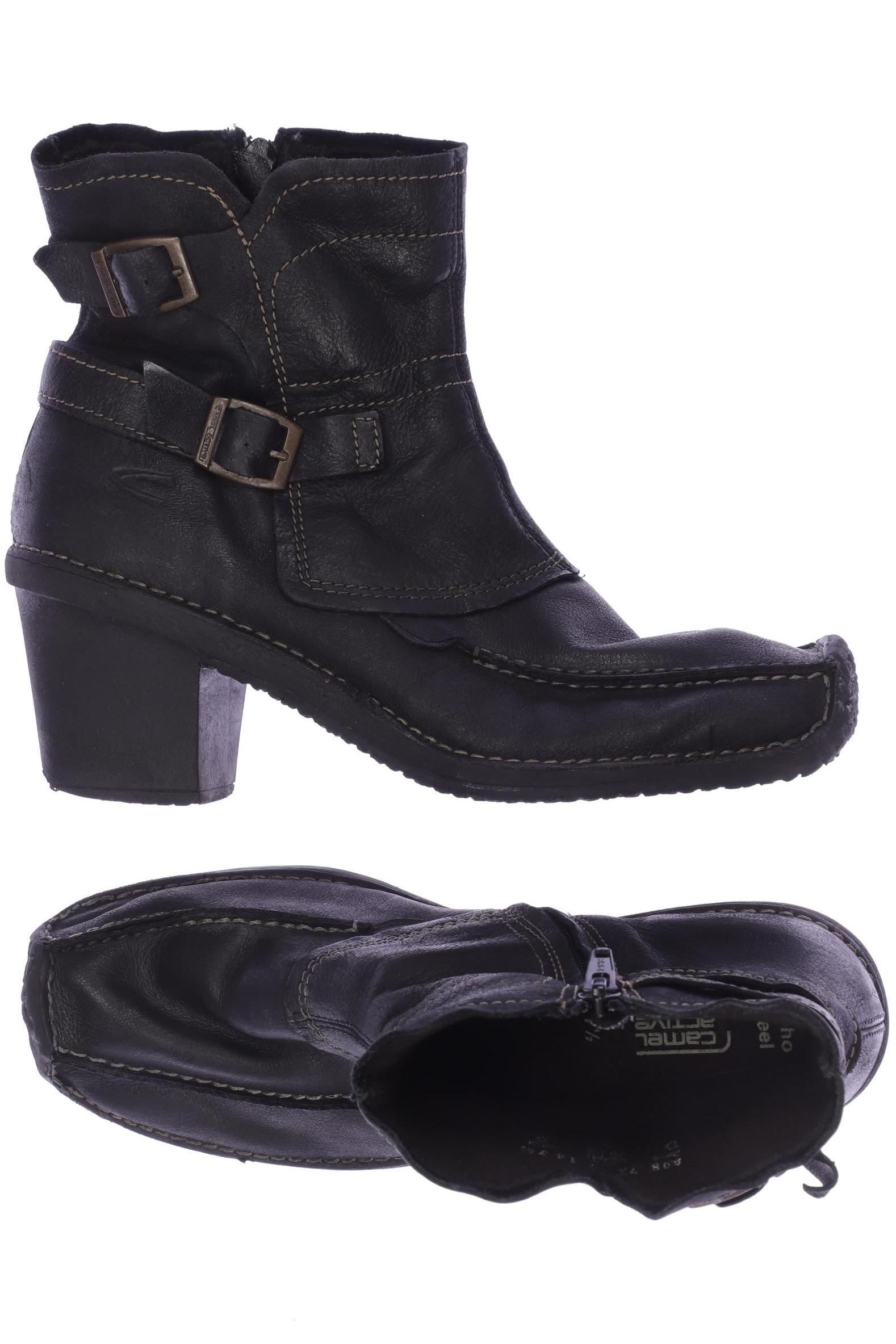 

camel active Damen Stiefelette, schwarz, Gr. 7.5