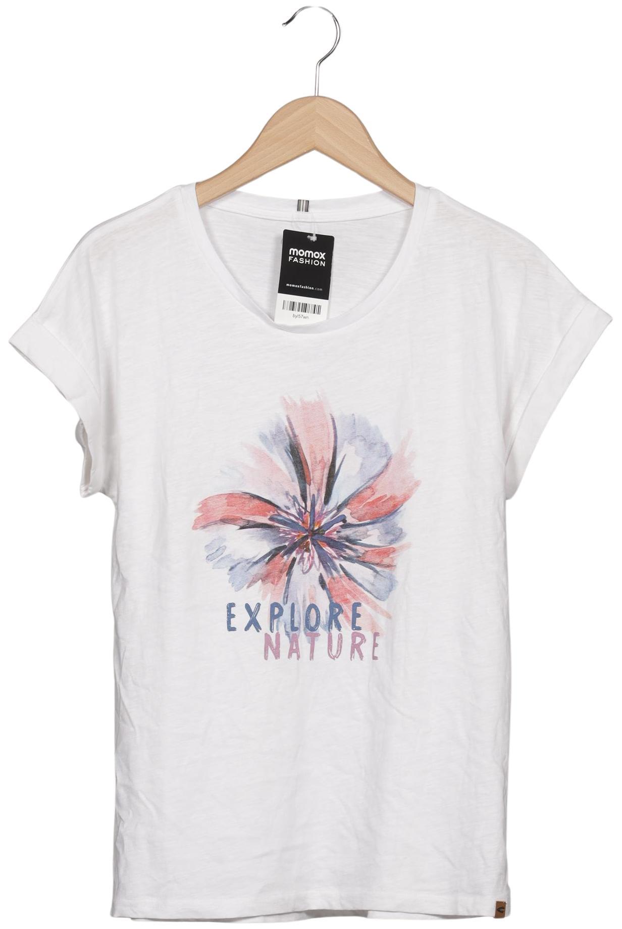 

camel active Damen T-Shirt, weiß, Gr. 36