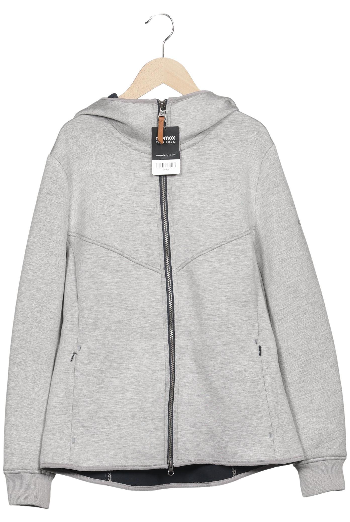 

camel active Damen Kapuzenpullover, grau, Gr. 42