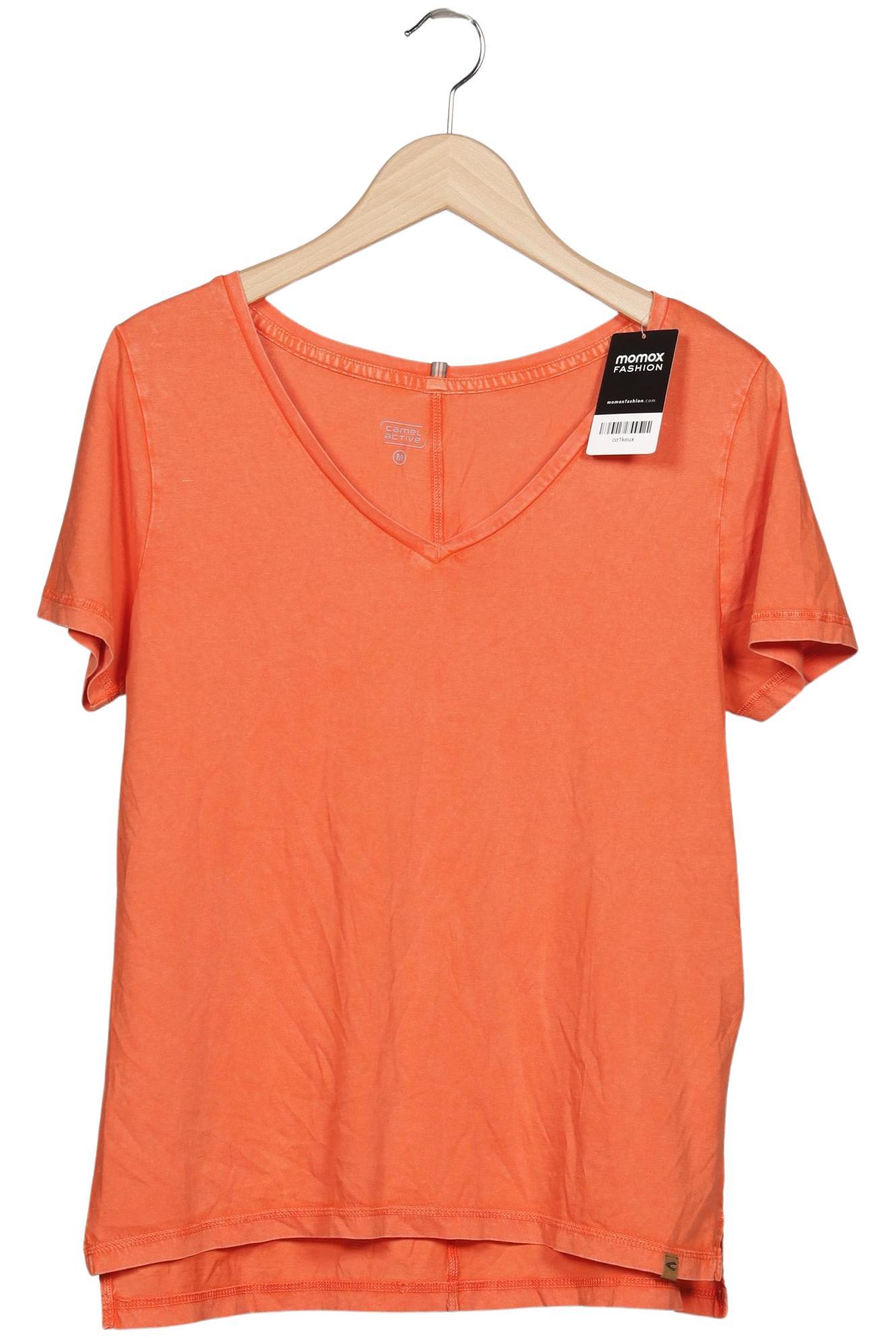 

camel active Damen T-Shirt, orange, Gr. 38