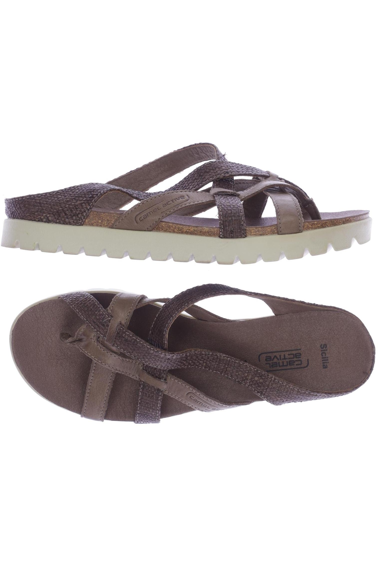 

camel active Damen Sandale, braun, Gr. 38