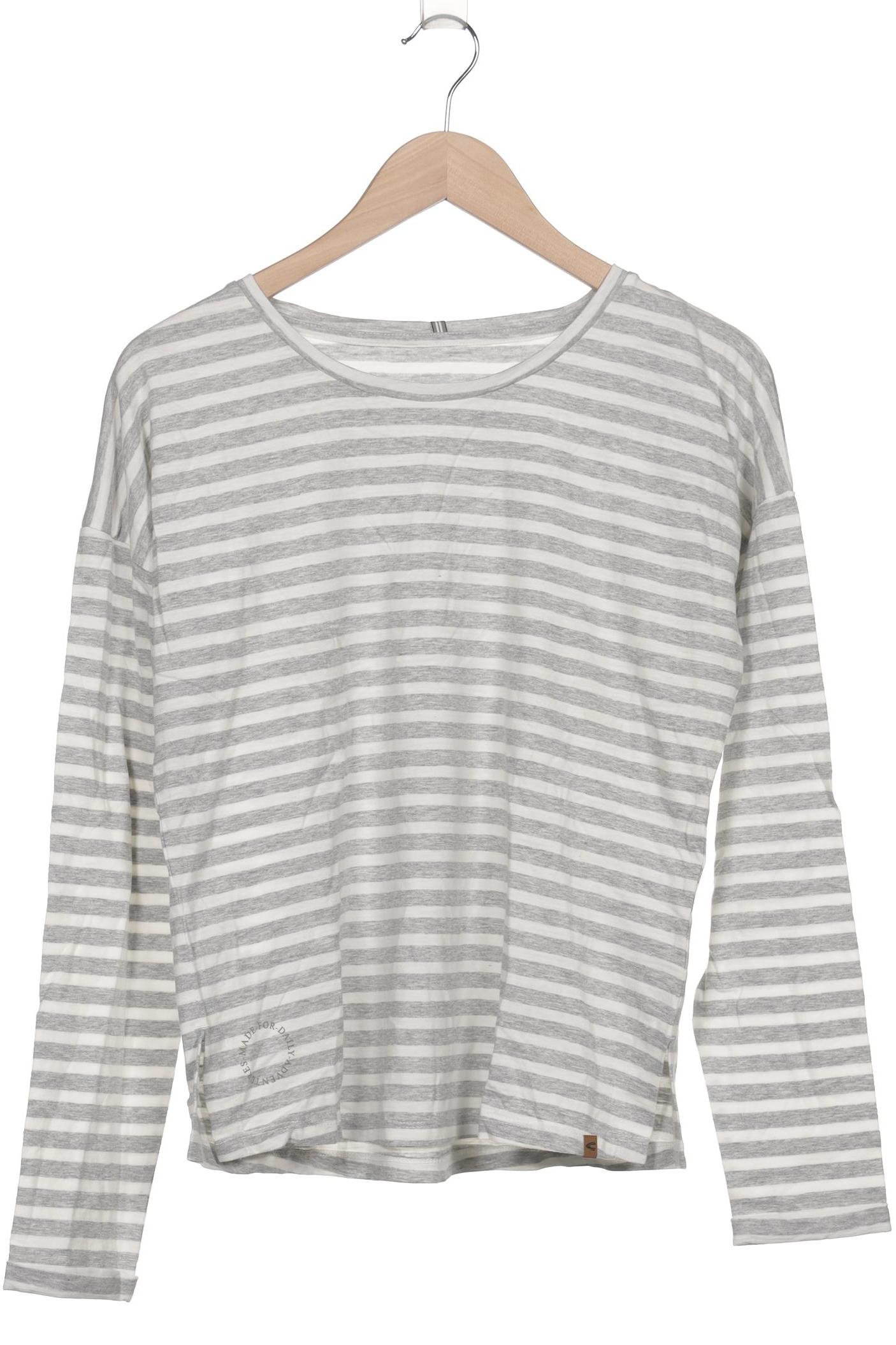 

camel active Damen Langarmshirt, grau, Gr. 36
